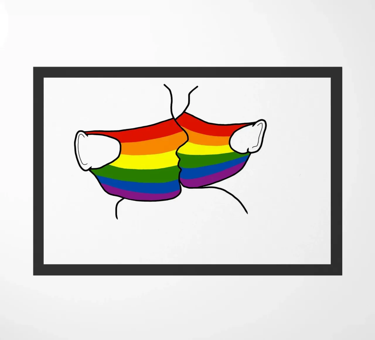 Bacio di Raimbow zerbino da Massimo Frascogna
