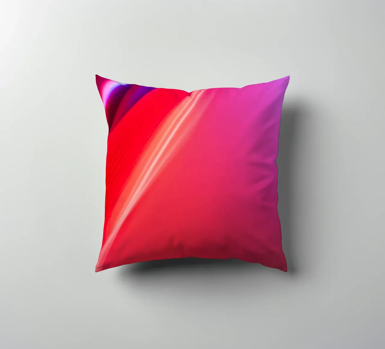 Abstract Lights PINK cuscino da Flo Klein