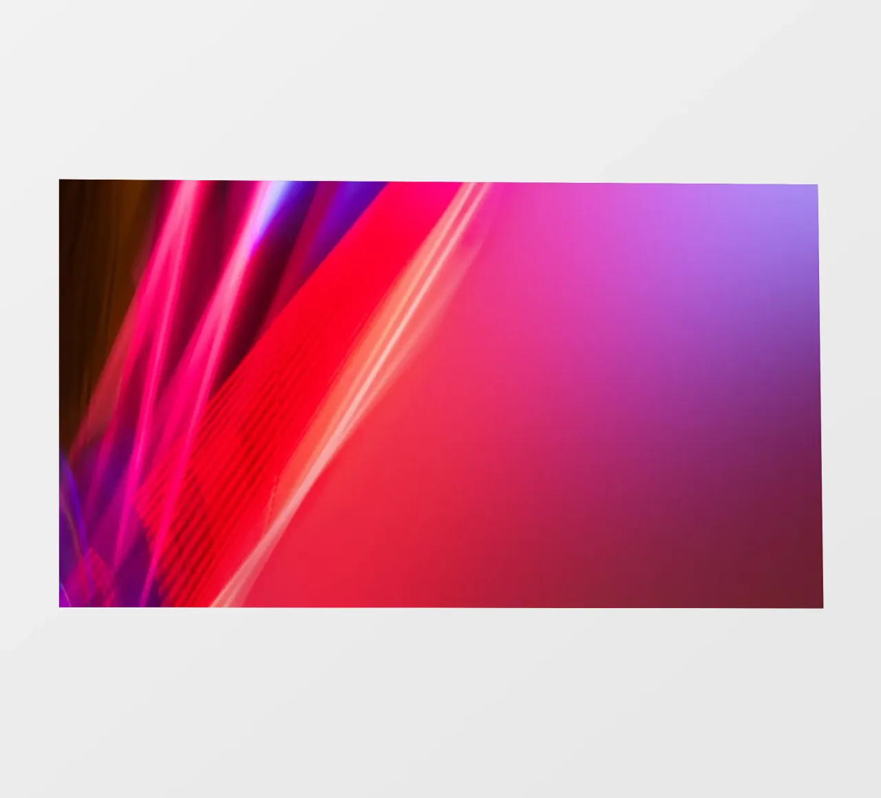 Abstract Lights PINK pellicola backlit da Flo Klein