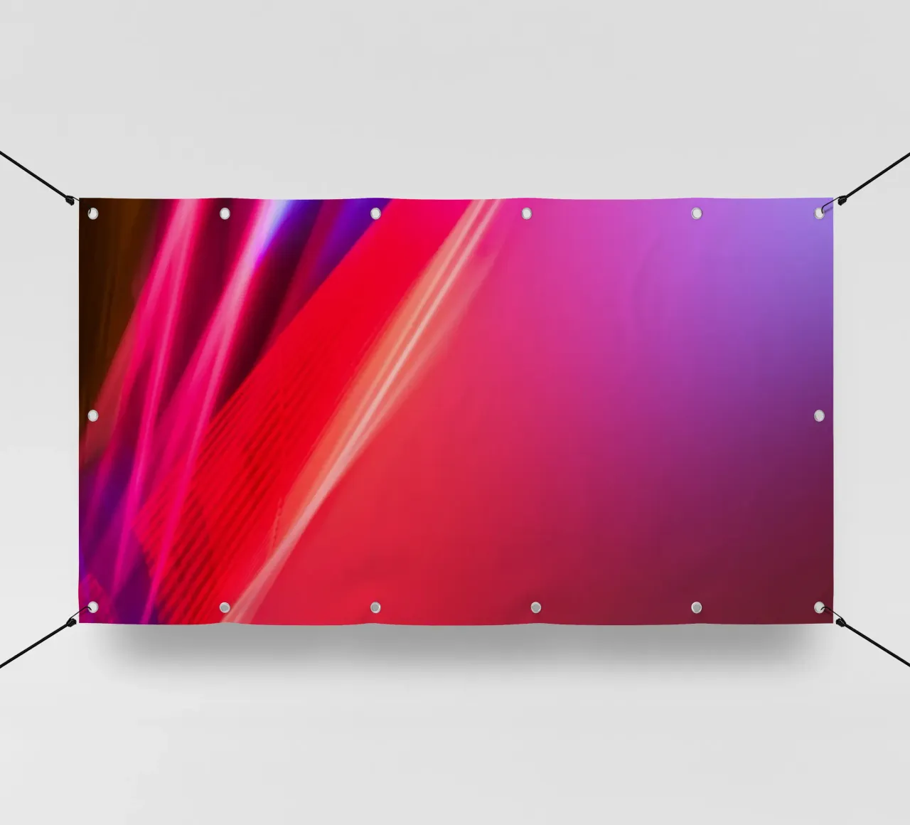 Abstract Lights PINK telo in pvc da Flo Klein
