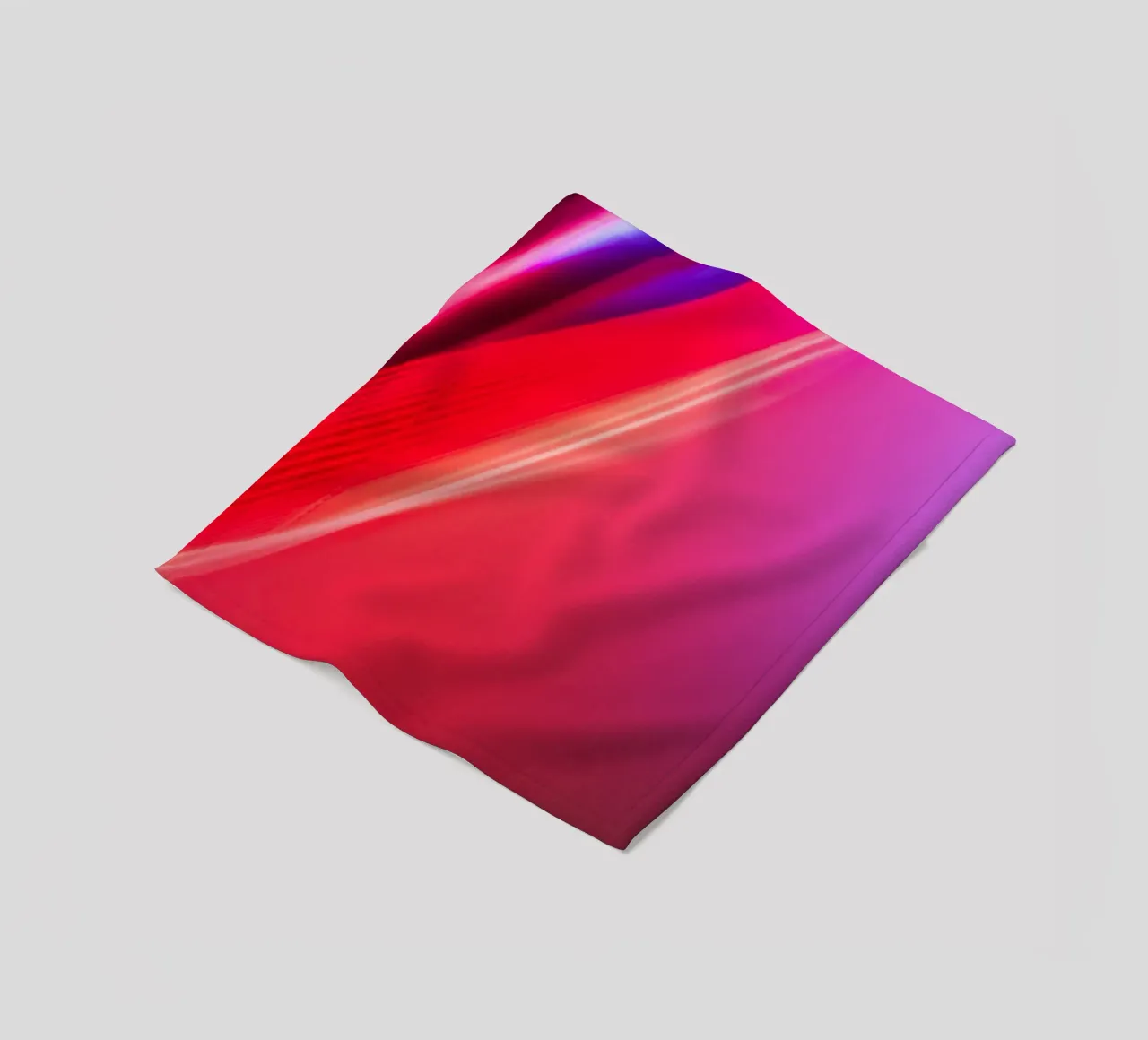 Abstract Lights PINK Fleecedecke von Flo Klein