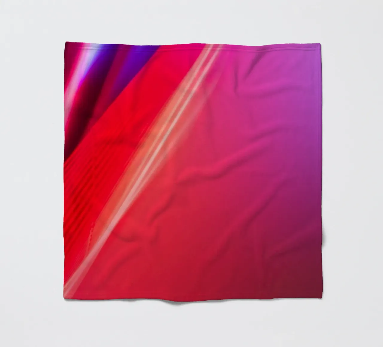 Abstract Lights PINK Fleecedecke von Flo Klein