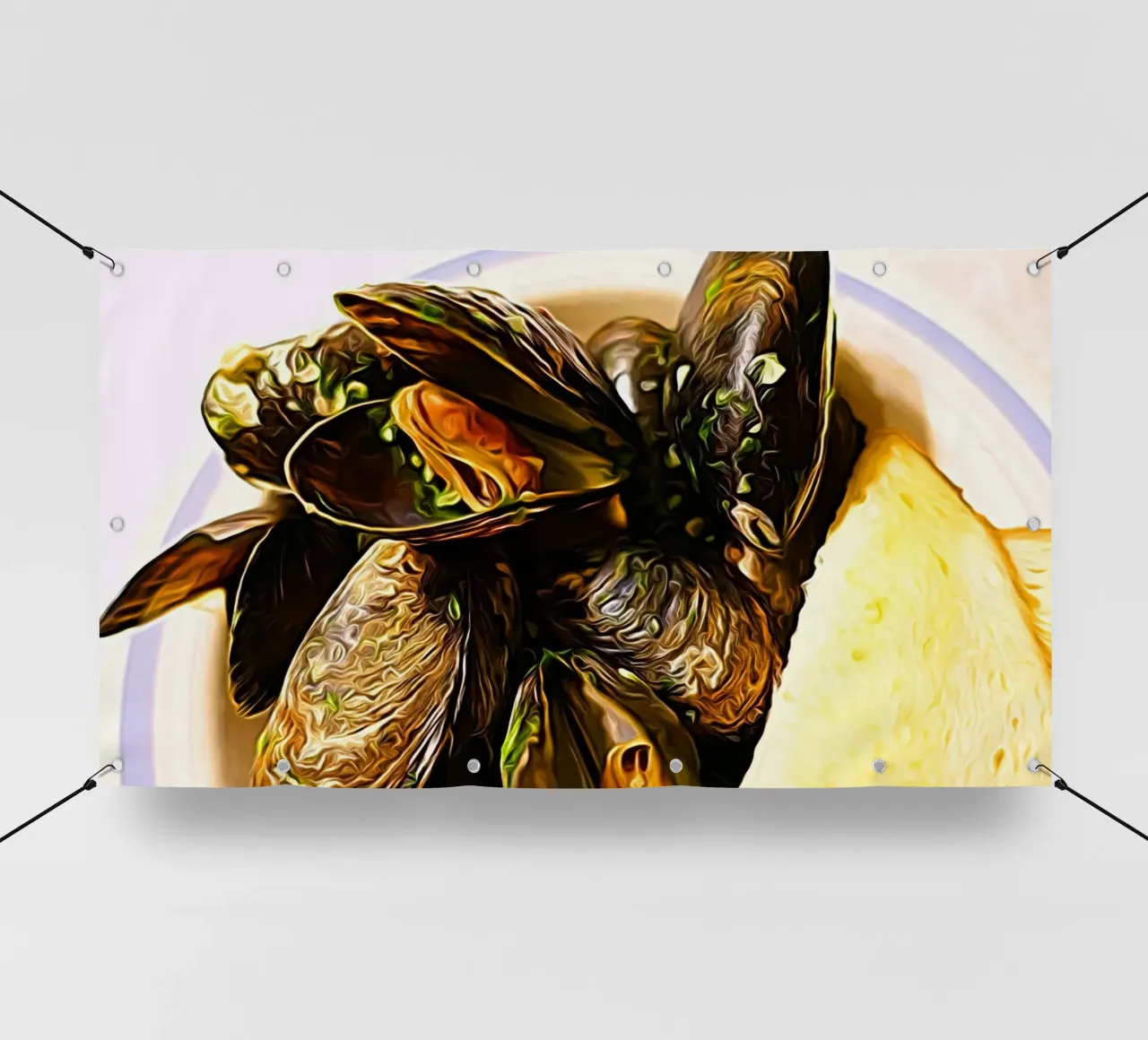 Cozze telo in pvc da Massimo Frascogna