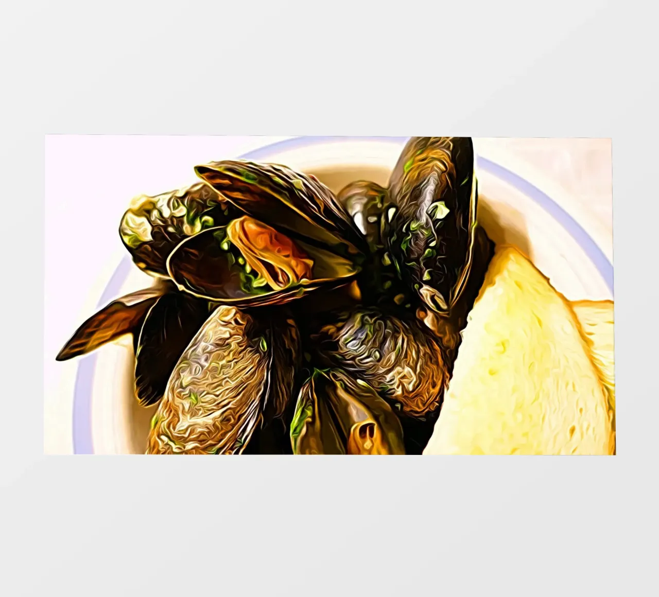 Cozze telo in pvc da Massimo Frascogna