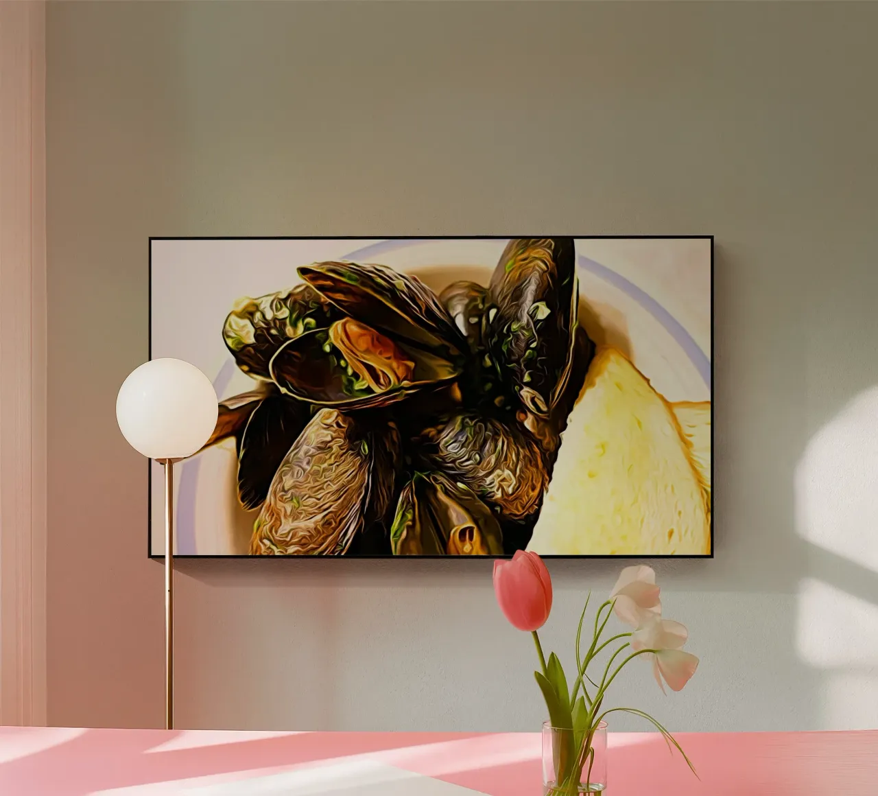 Cozze plexiglass da Massimo Frascogna