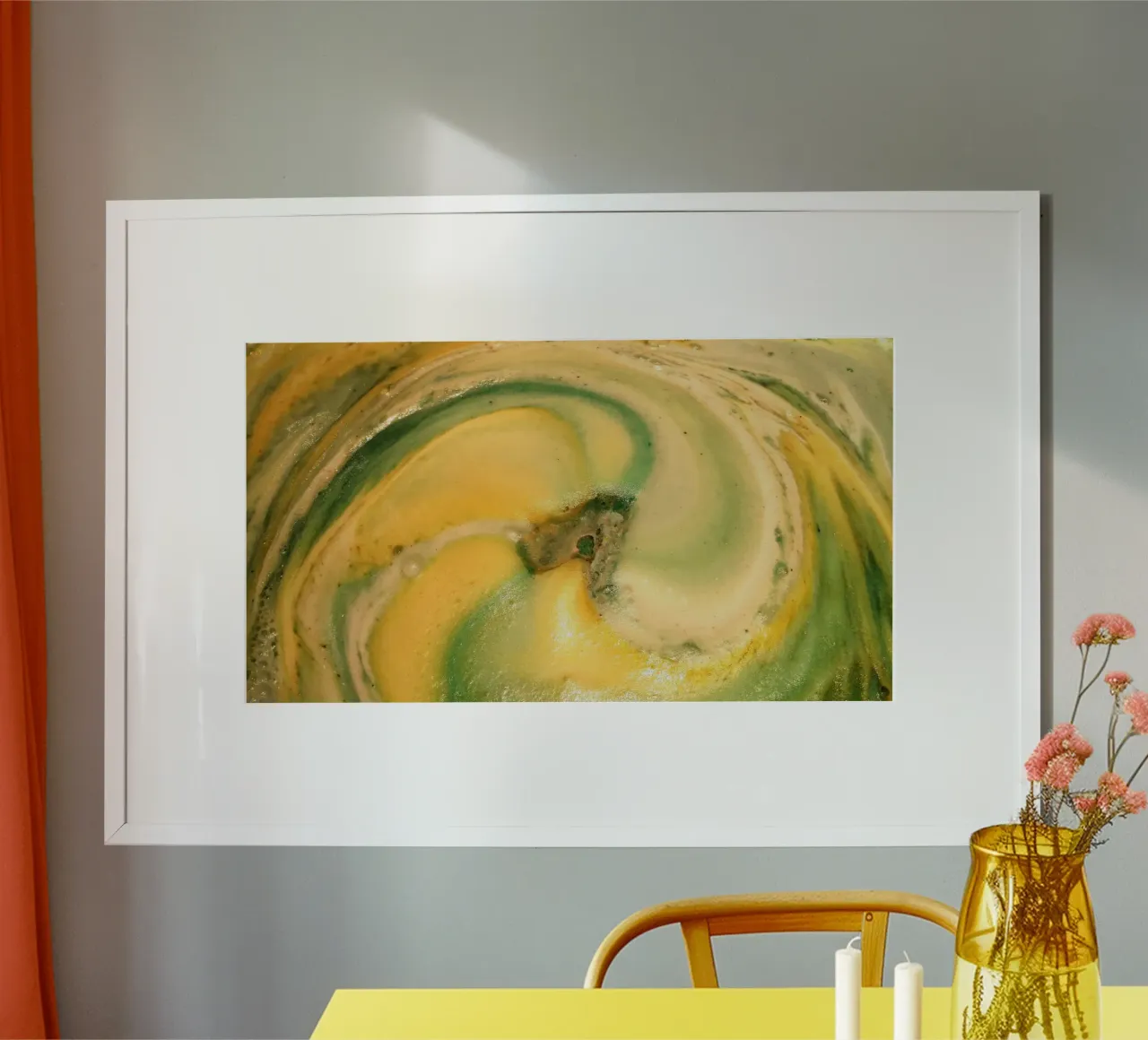 Giallo e verde poster da Massimo Frascogna