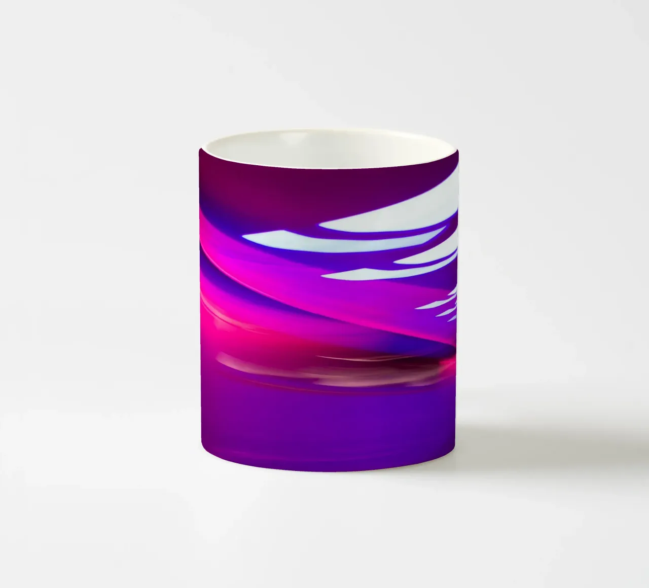 Abstract Lights tazza in ceramica da Flo Klein