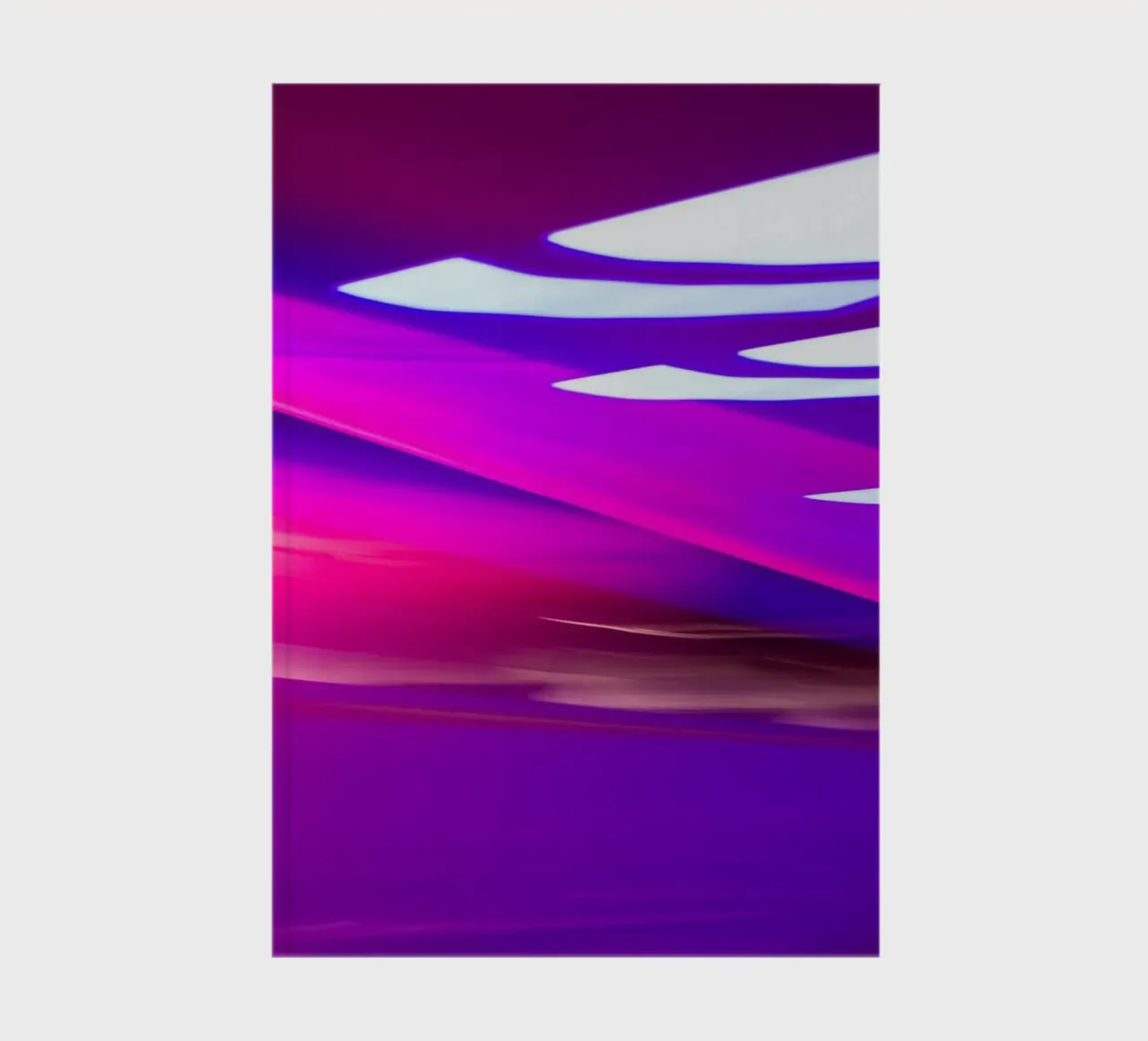 Abstract Lights notebook by Flo Klein