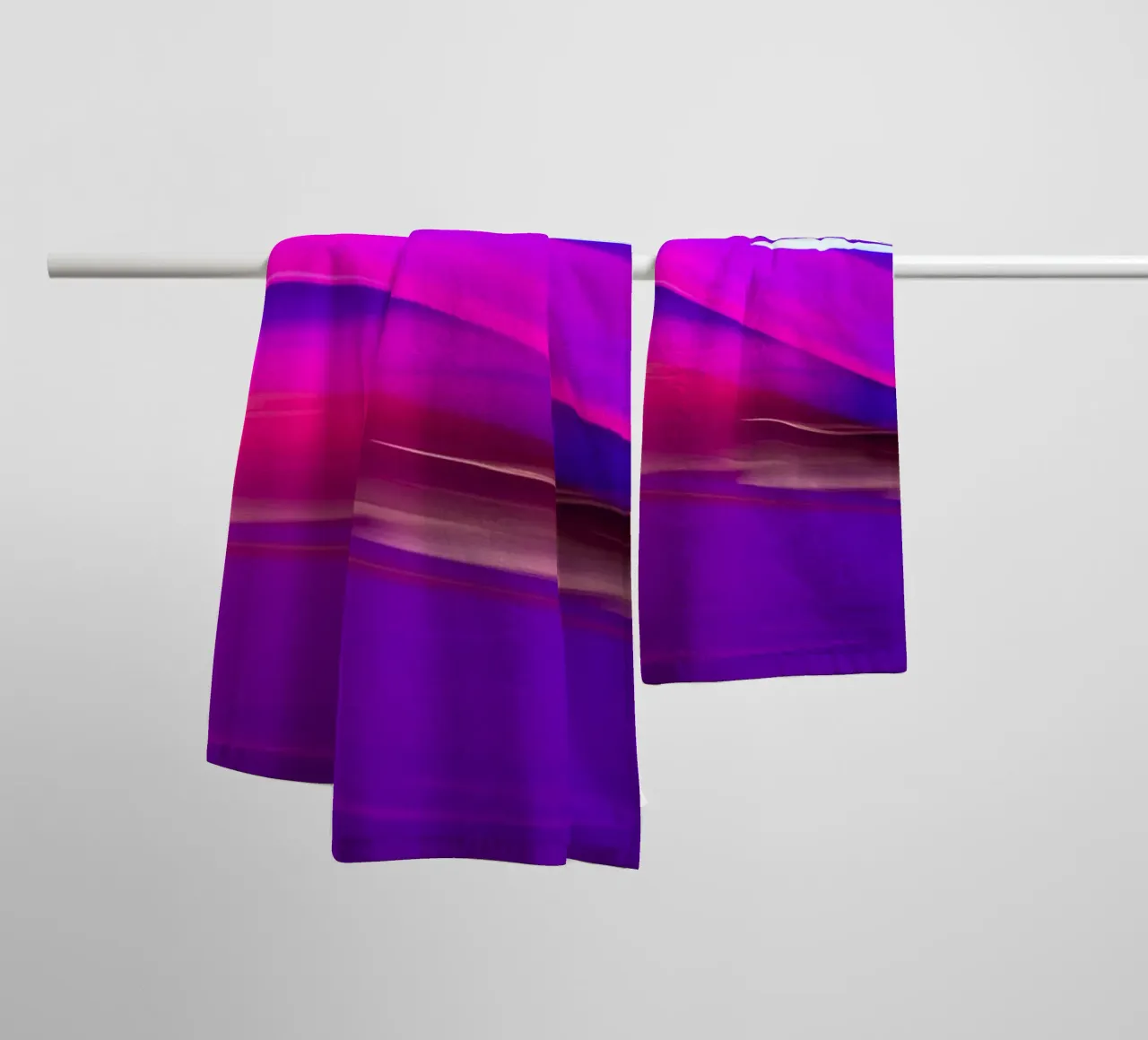 Abstract Lights asciugamano da bagno da Flo Klein