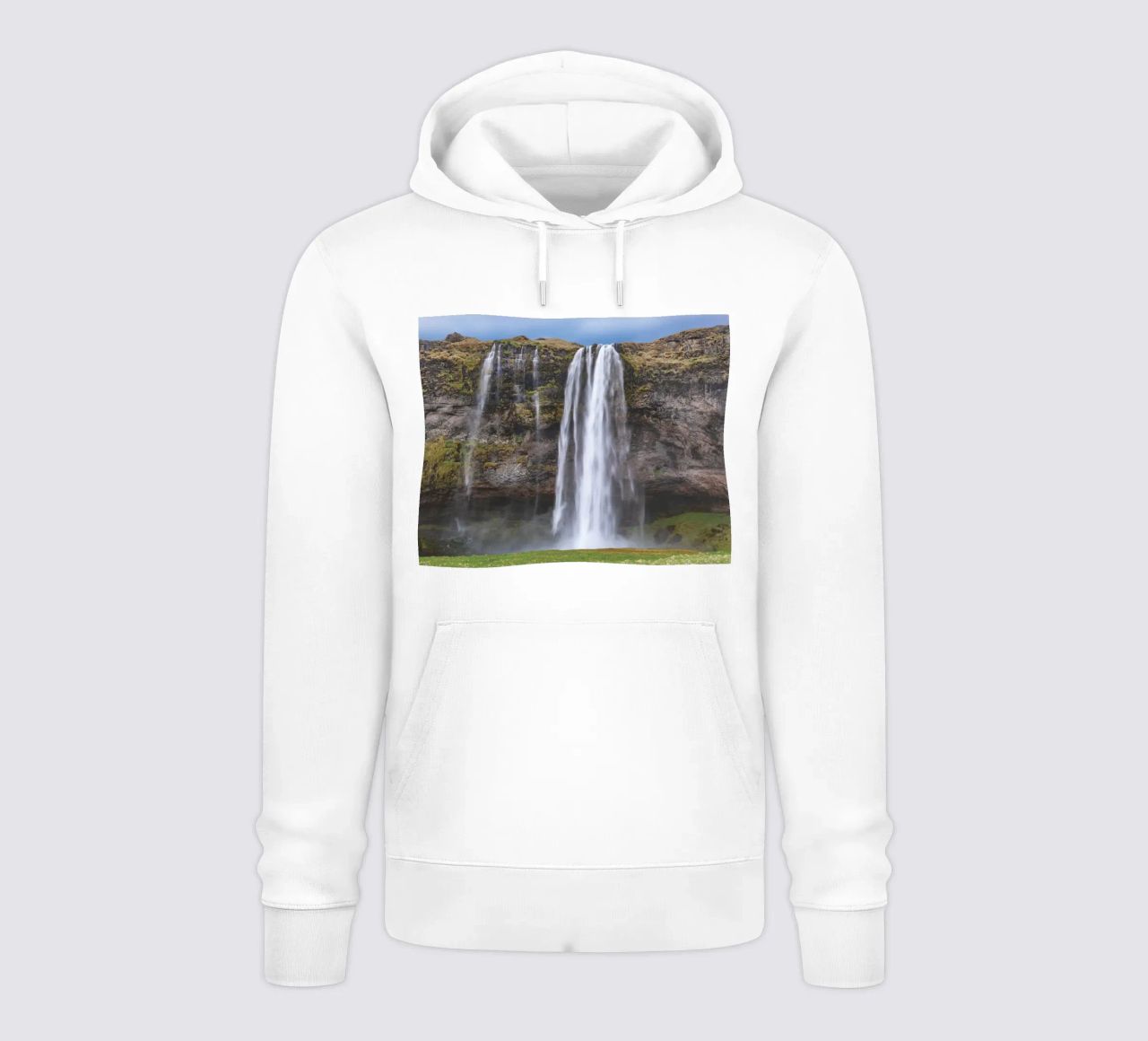 Seljalandsfoss felpa con cappuccio da Dave Hare Photography