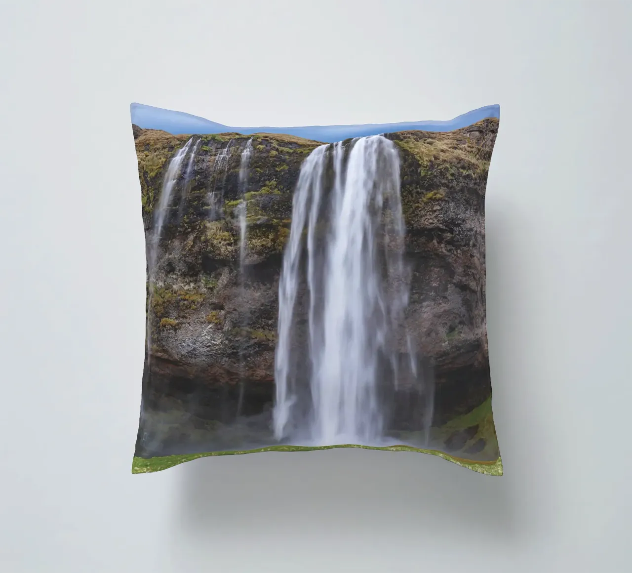 Seljalandsfoss cuscino da Dave Hare Photography