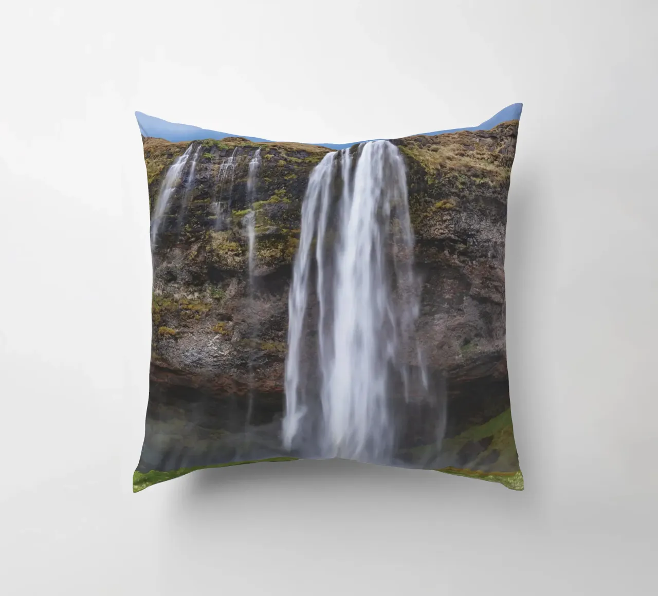 Seljalandsfoss cuscino da Dave Hare Photography