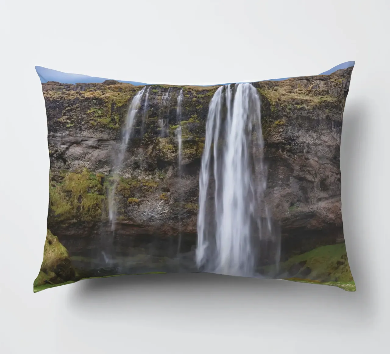 Seljalandsfoss cuscino da Dave Hare Photography