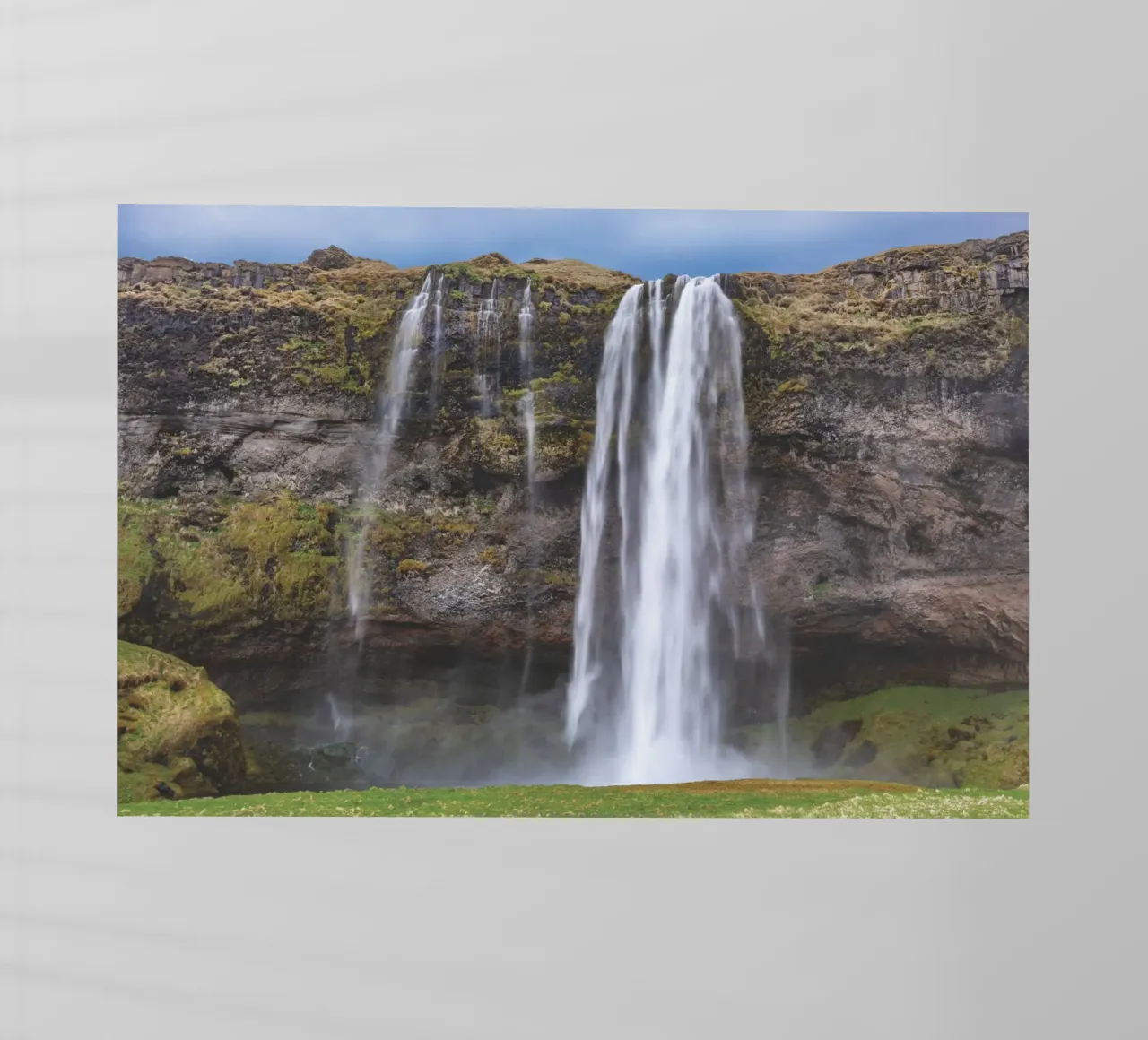 Seljalandsfoss pellicola backlit da Dave Hare Photography