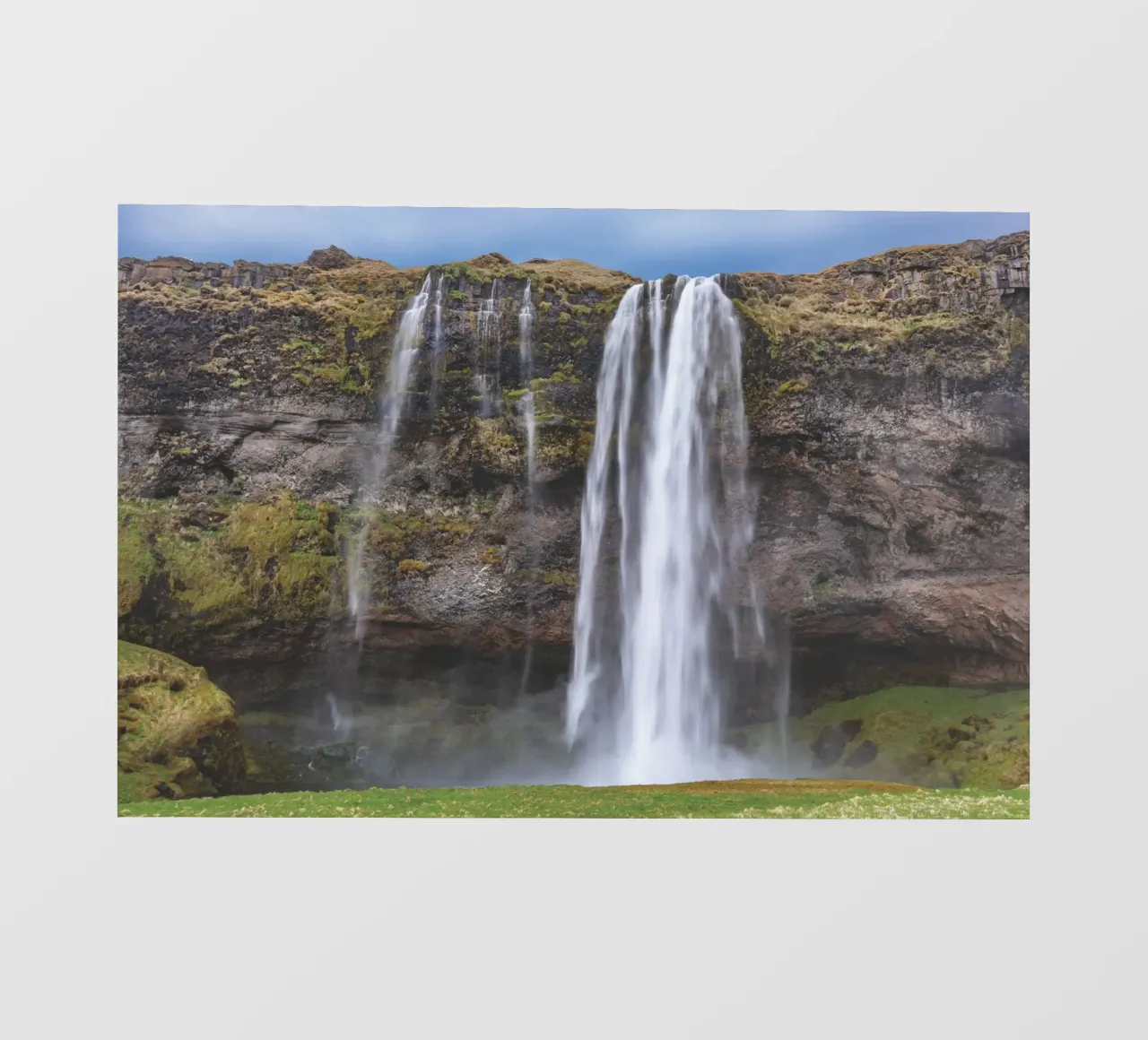 Seljalandsfoss lámina retroiluminada de Dave Hare Photography