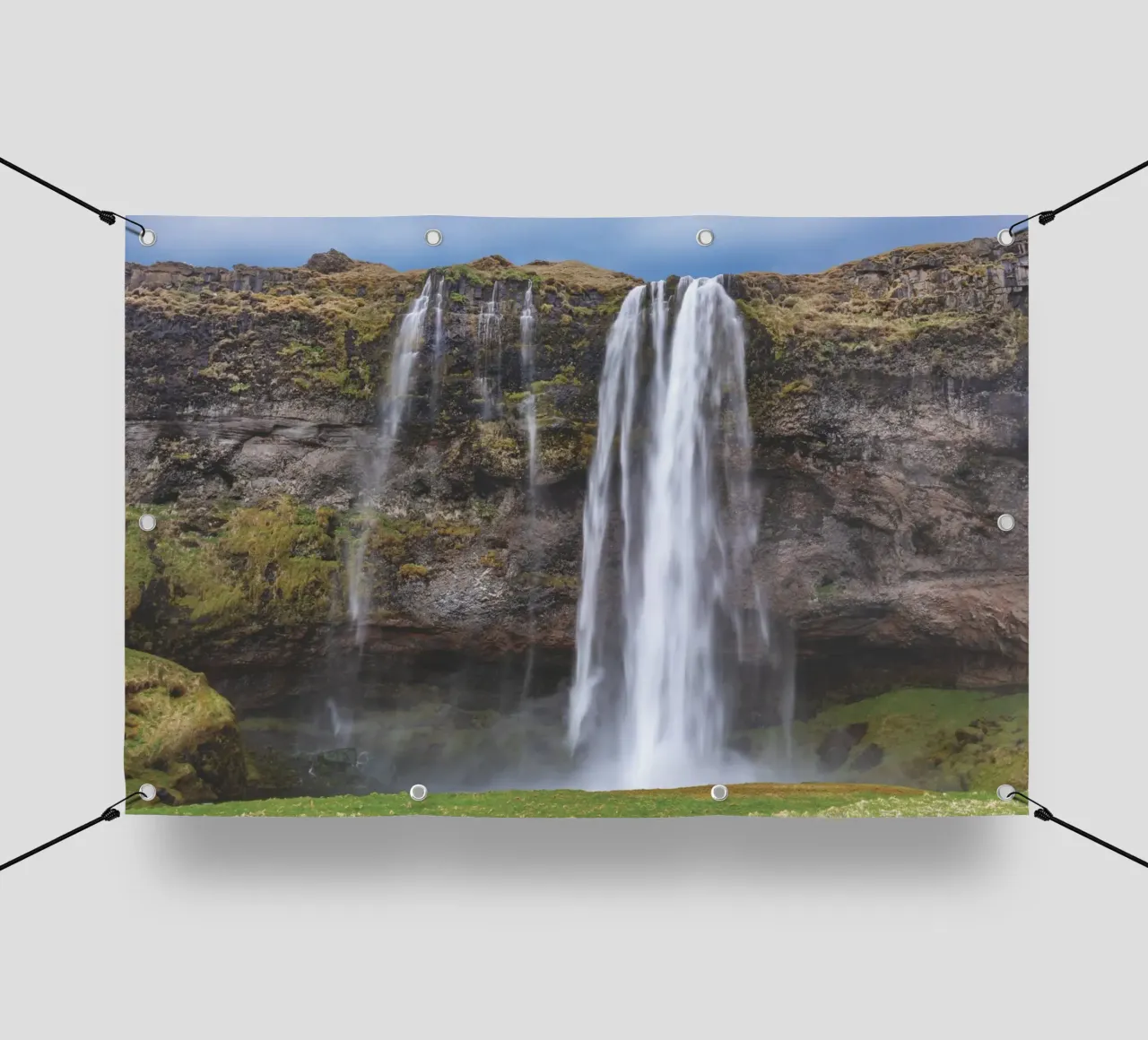 Seljalandsfoss telo in pvc da Dave Hare Photography