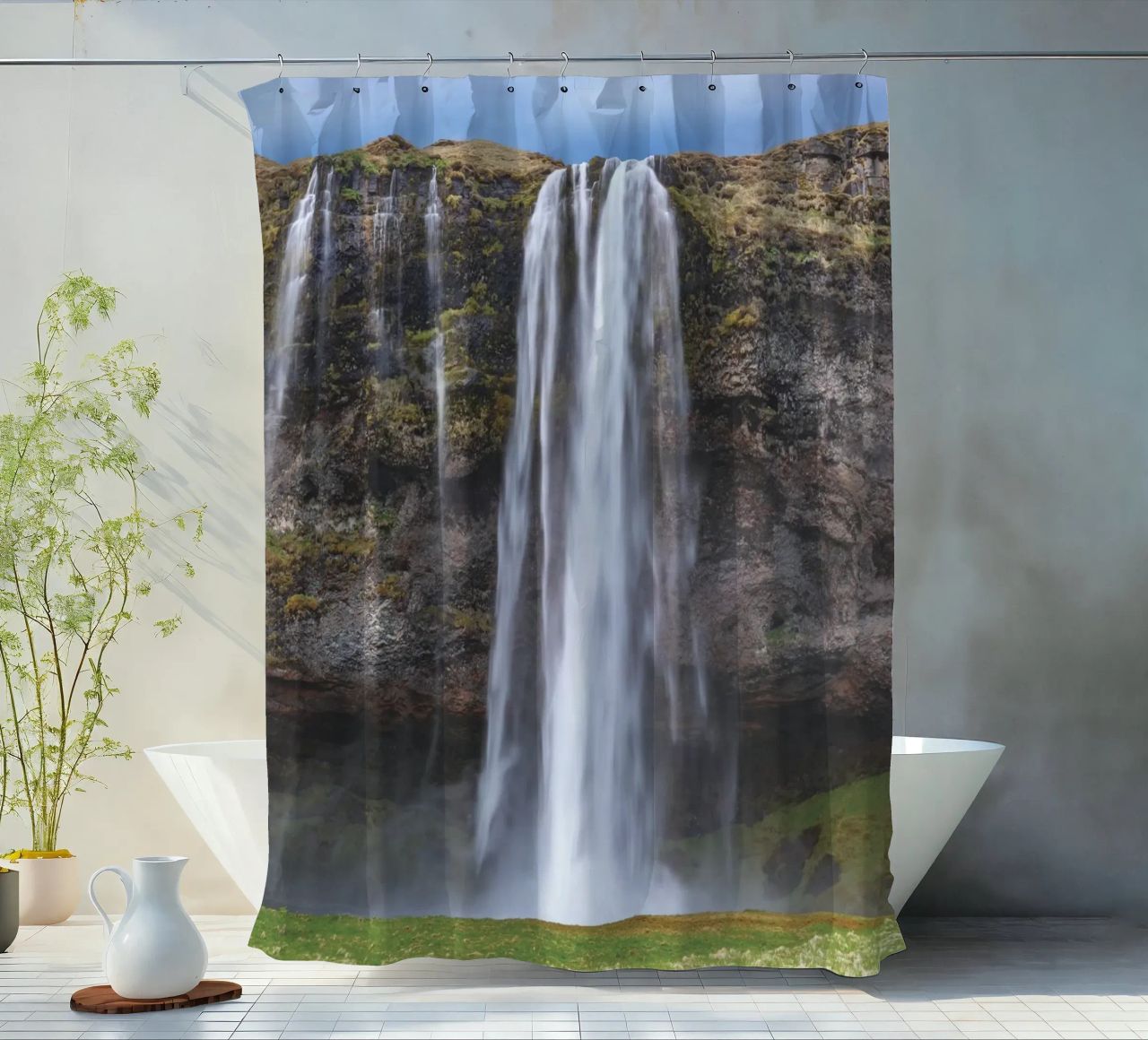 Seljalandsfoss tenda da doccia da Dave Hare Photography