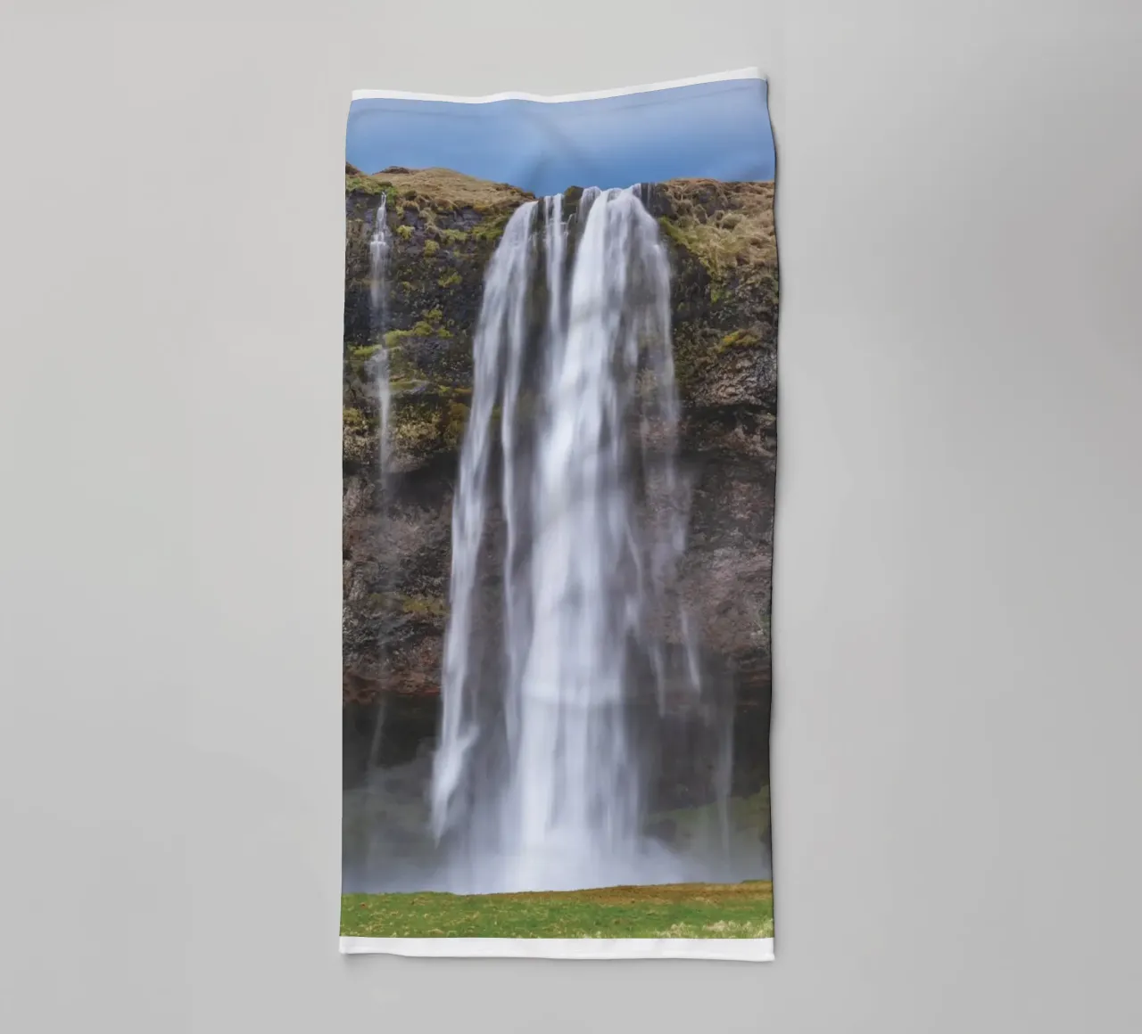 Seljalandsfoss asciugamano da bagno da Dave Hare Photography