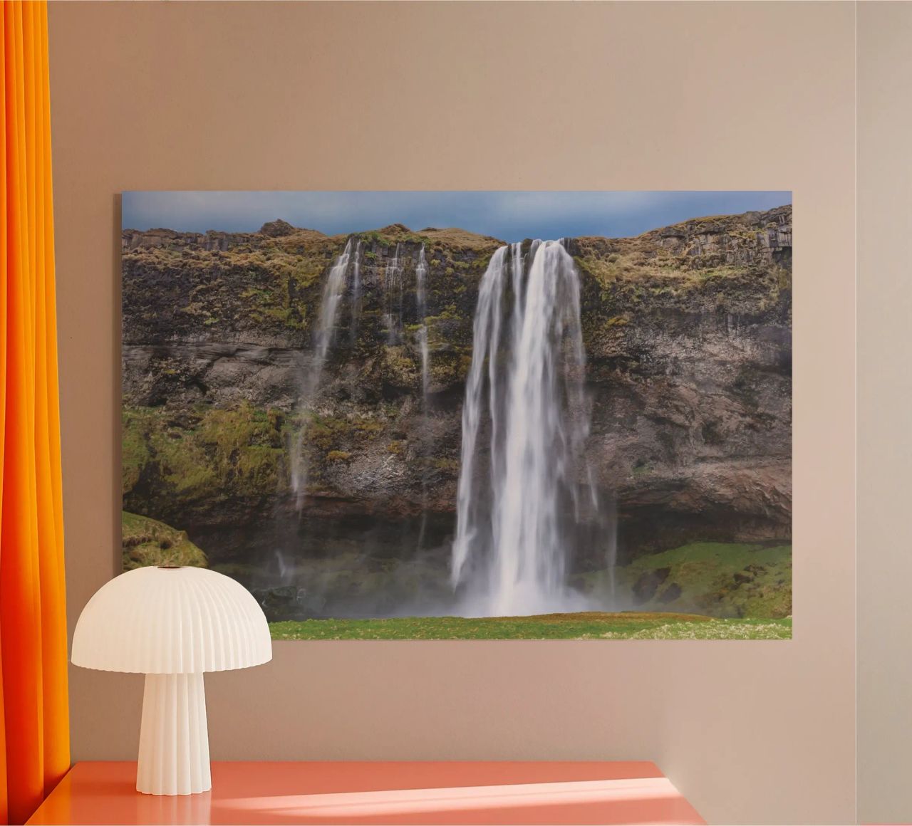 Seljalandsfoss plexiglass da Dave Hare Photography