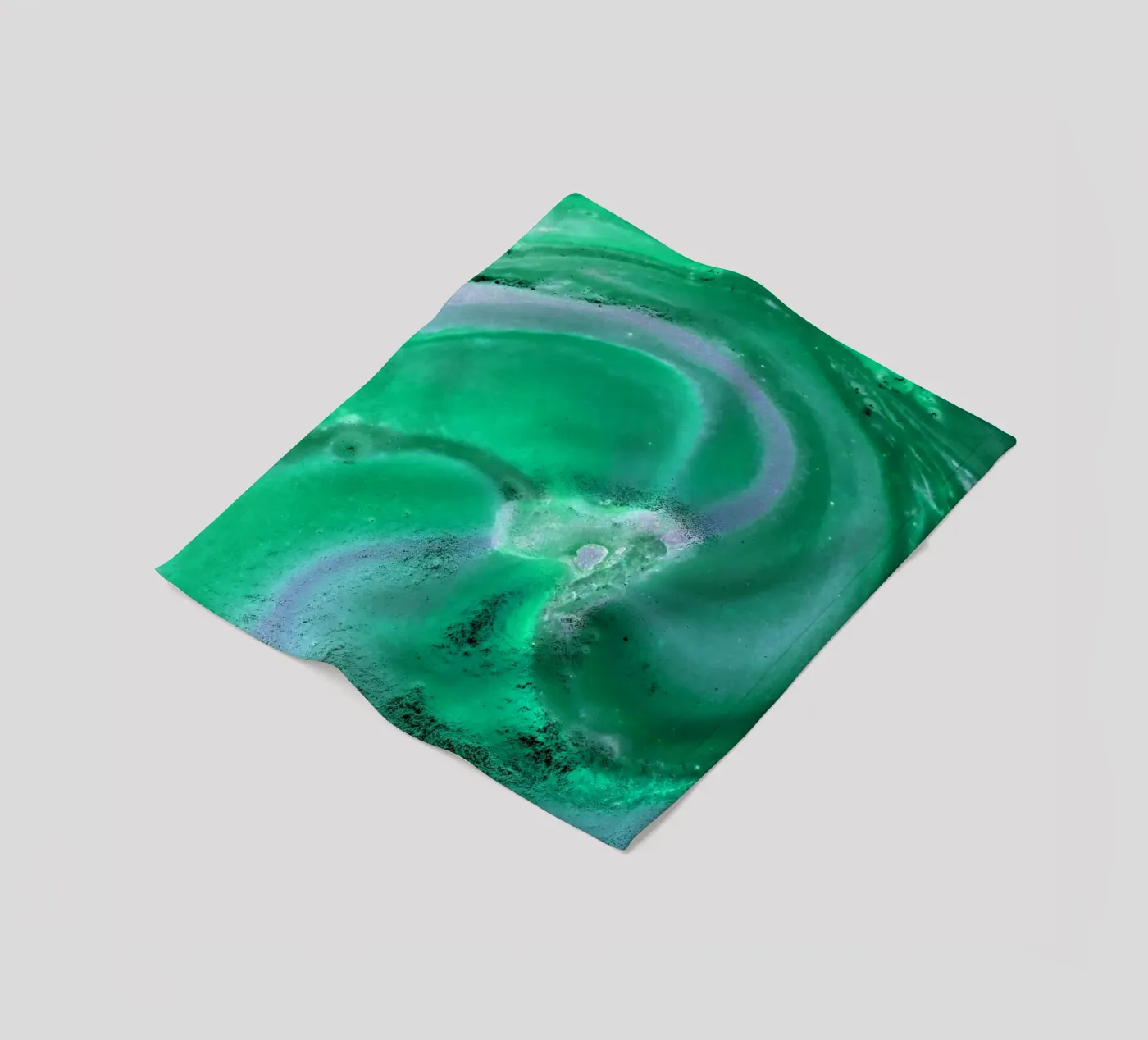 groen fleecedeken van Massimo Frascogna