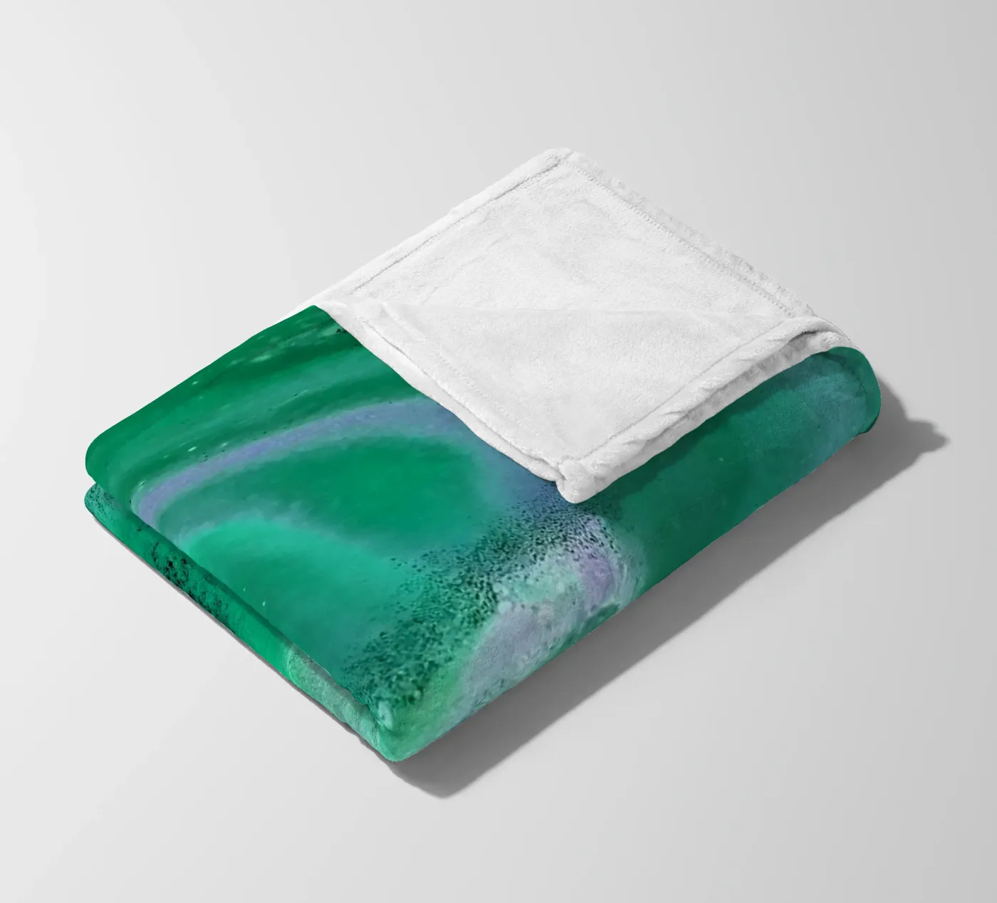 groen fleecedeken van Massimo Frascogna