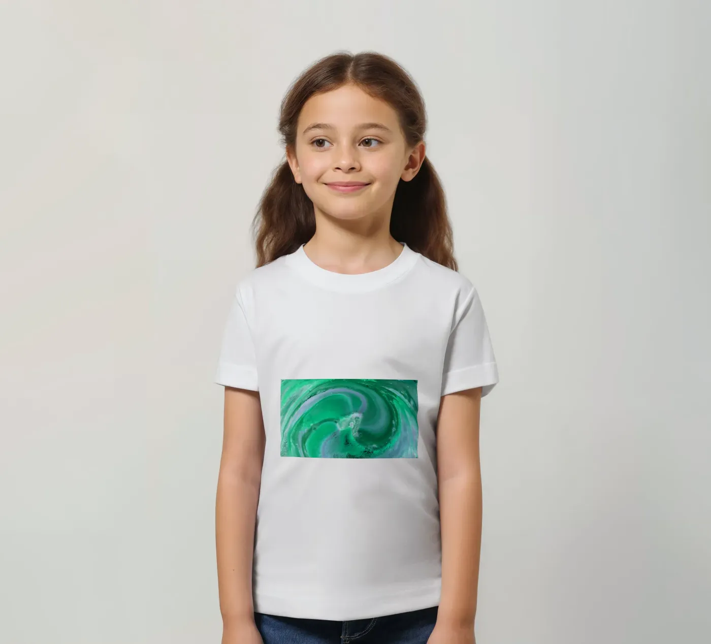 verde t-shirt bambini da Massimo Frascogna