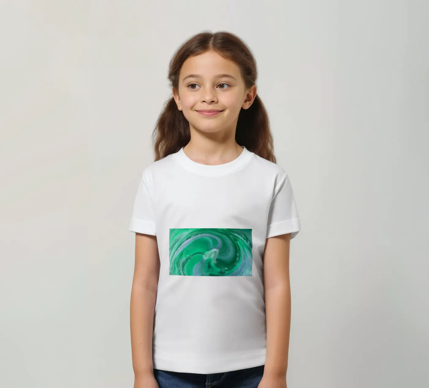 verde t-shirt bambini da Massimo Frascogna