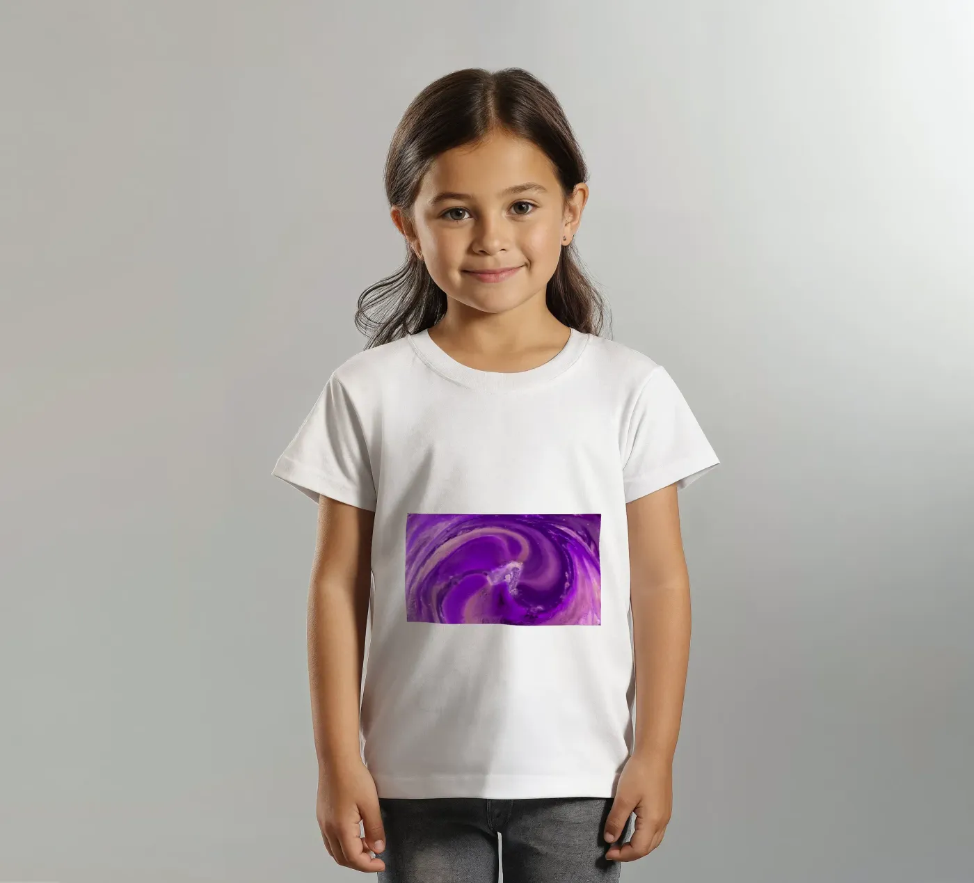 Purple t-shirt bambini da Massimo Frascogna