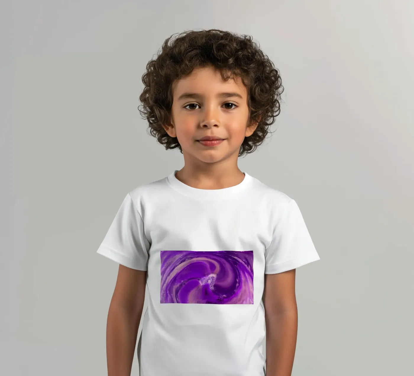 Purple t-shirt bambini da Massimo Frascogna