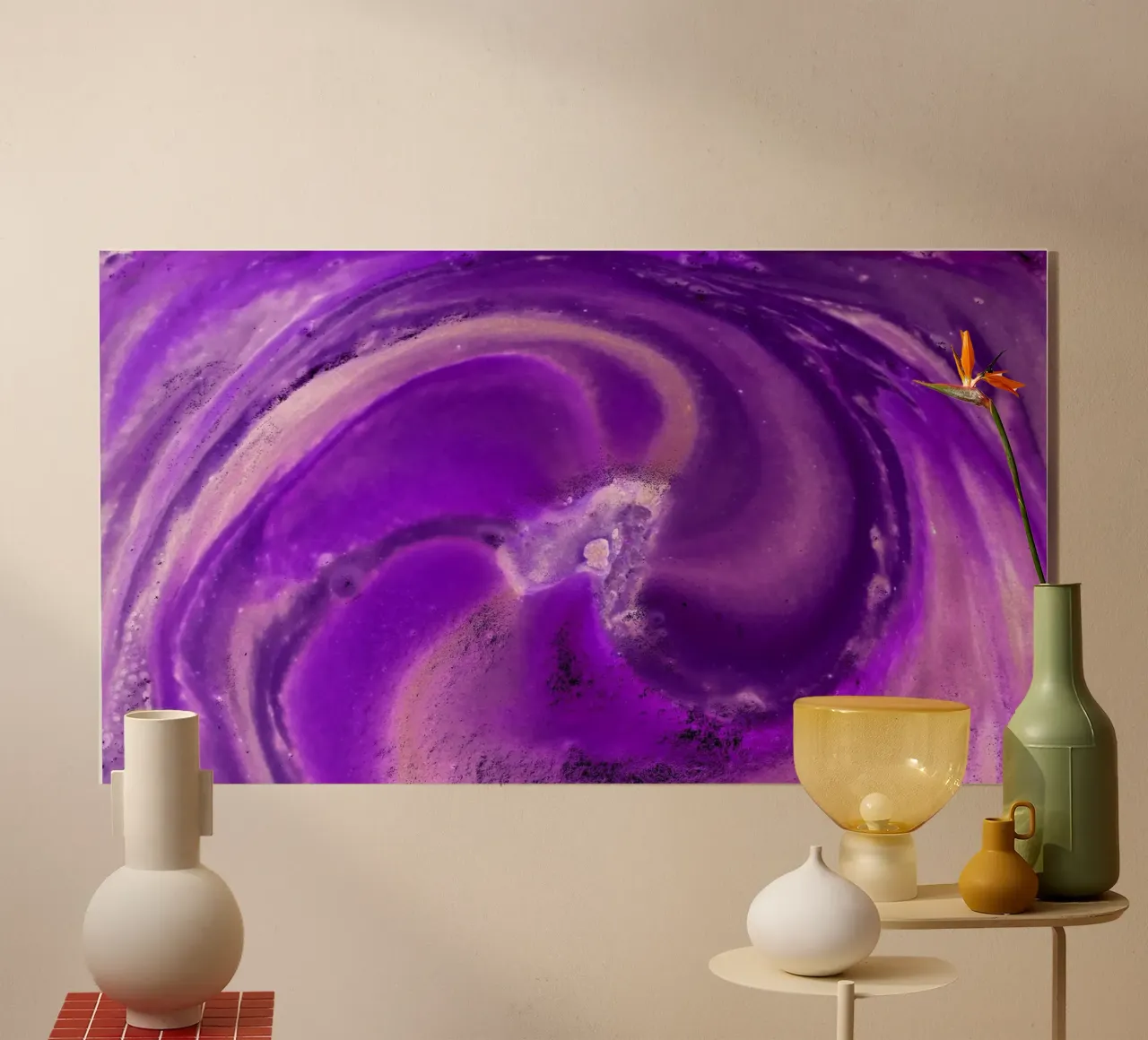 Viola plexiglass da Massimo Frascogna