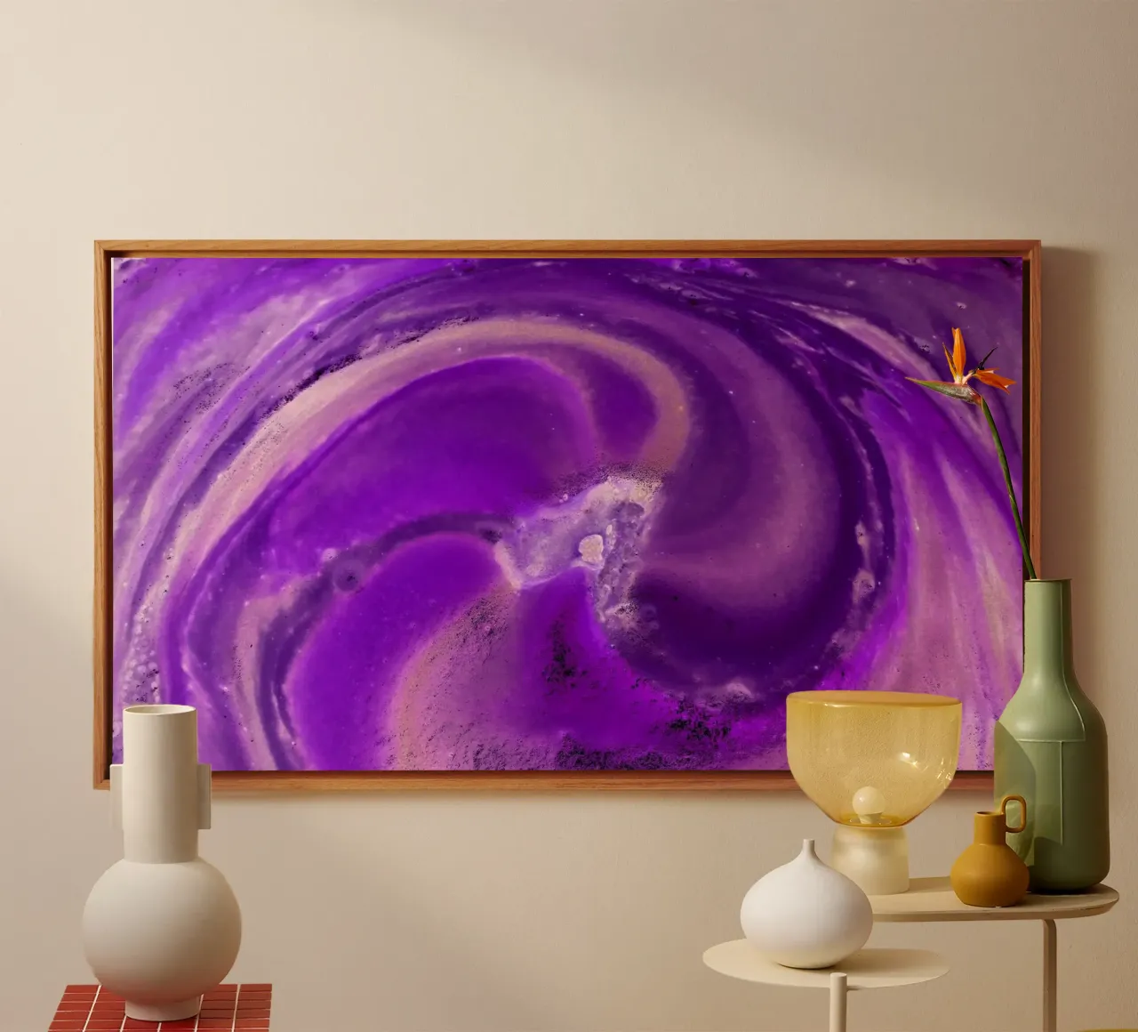 Viola tela da Massimo Frascogna