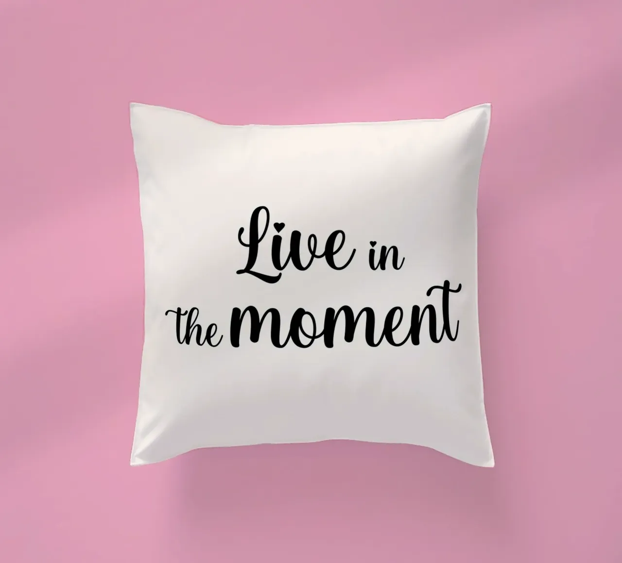 Live in the moment cuscino da Lilovia