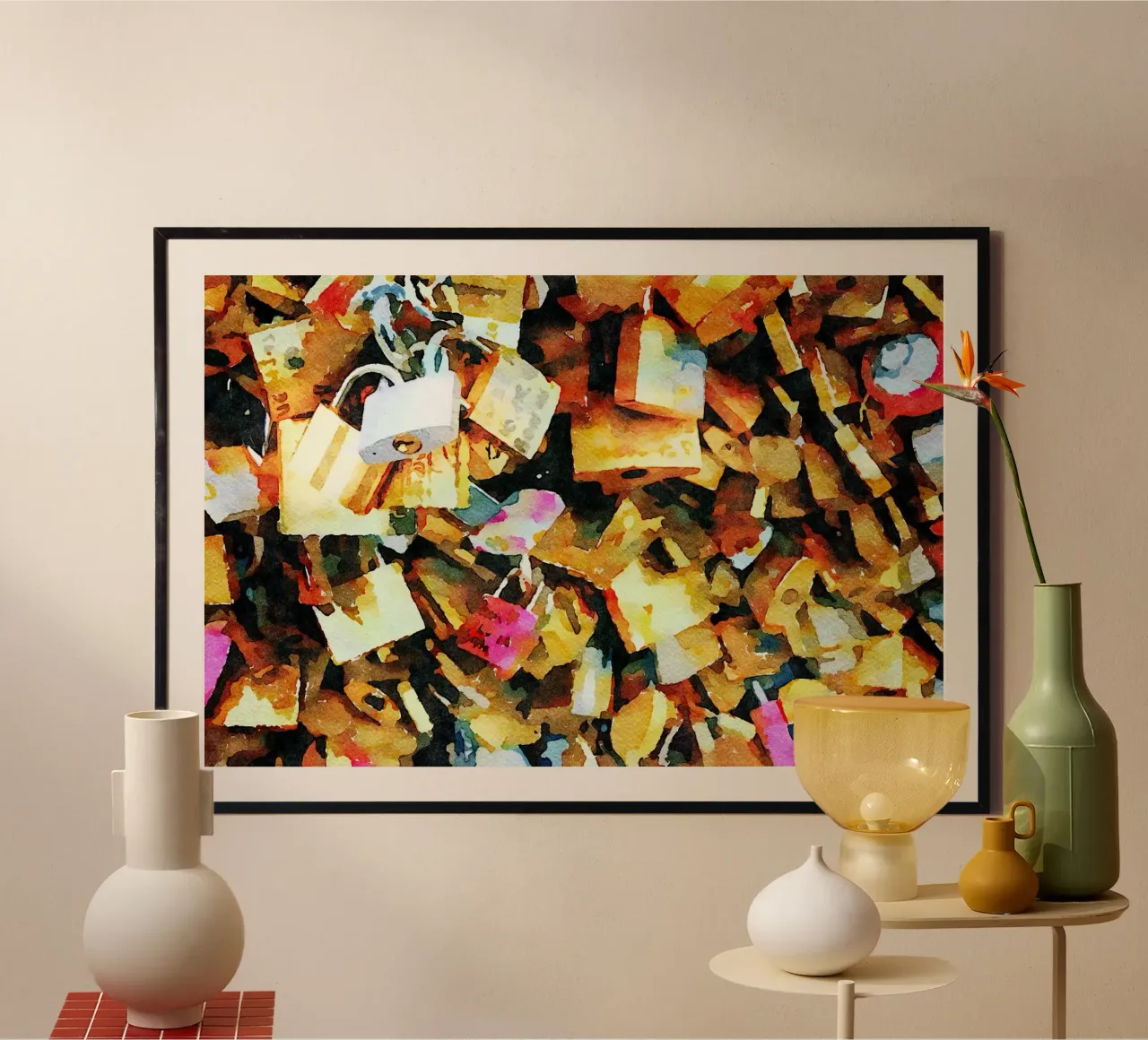 Lucchetti d'amore poster da Massimo Frascogna