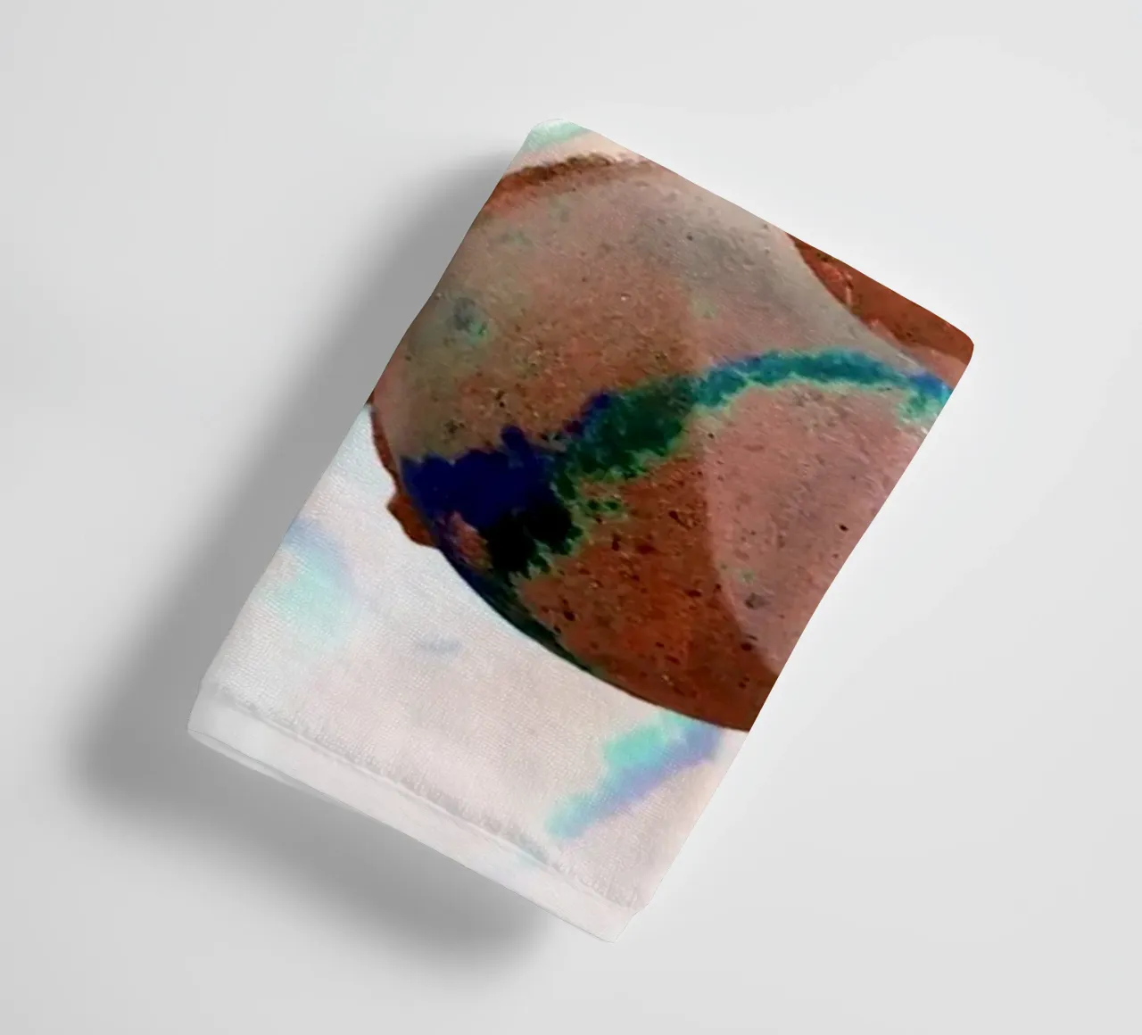Palline arancioni asciugamano da bagno da Massimo Frascogna