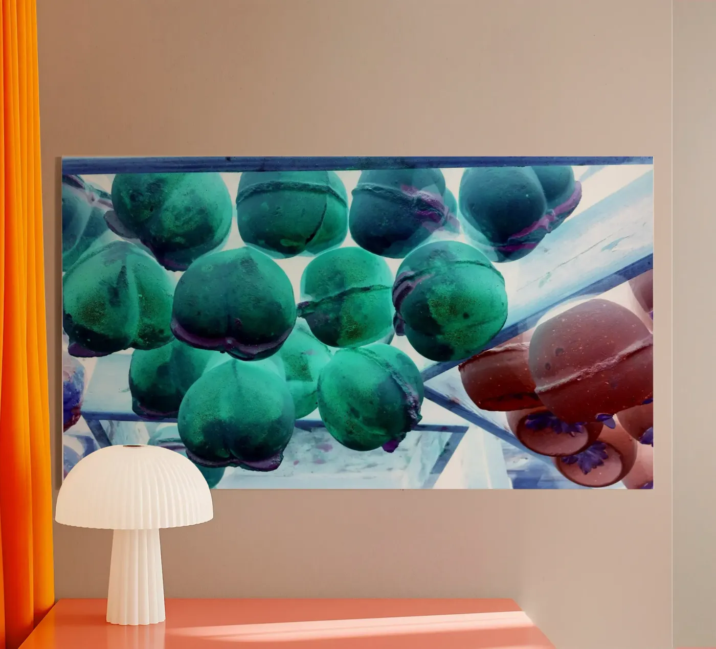 Red, green and blue Acryl-Glas von Massimo Frascogna