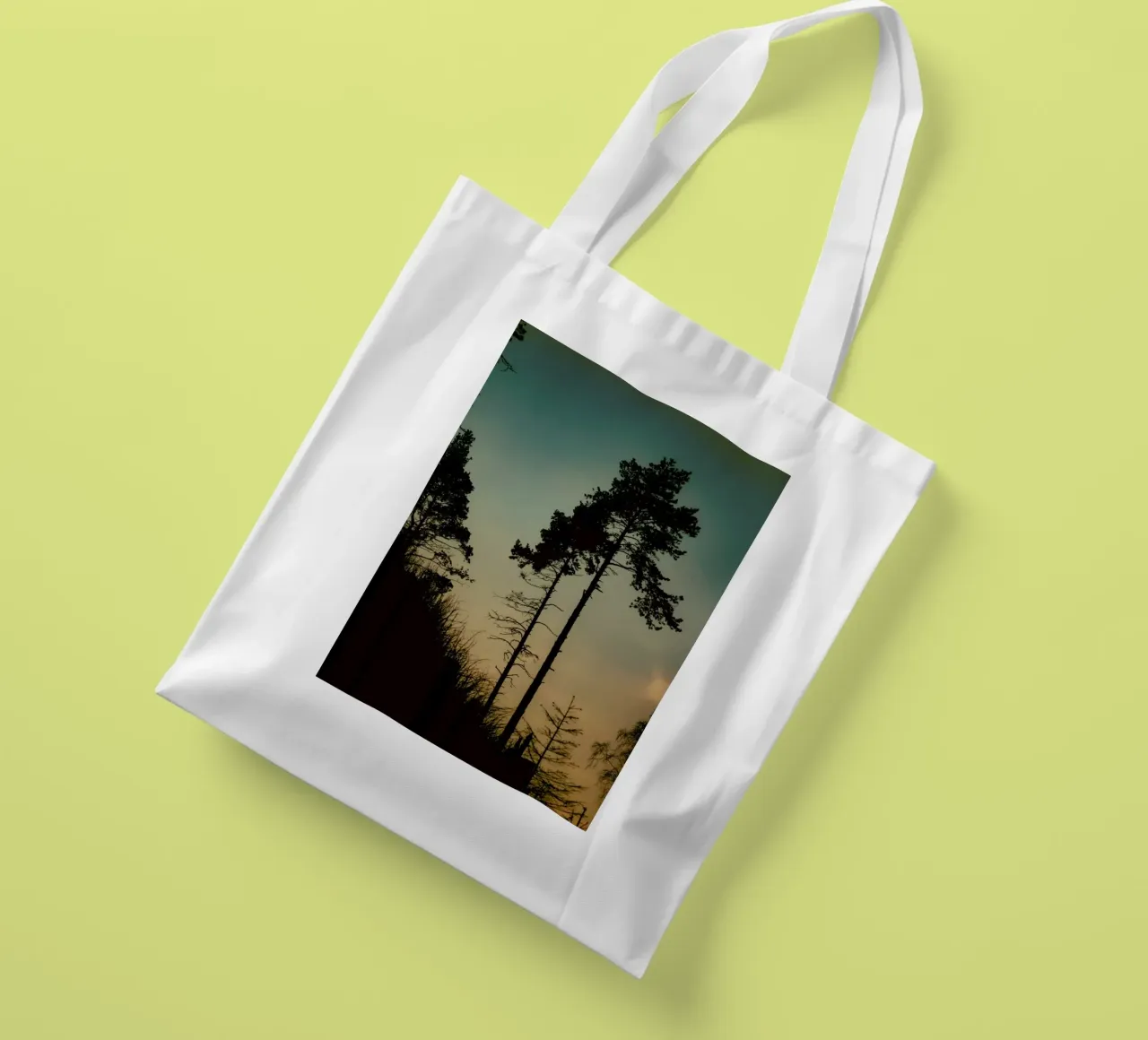 The Forest II borsa in juta da Pale Grain