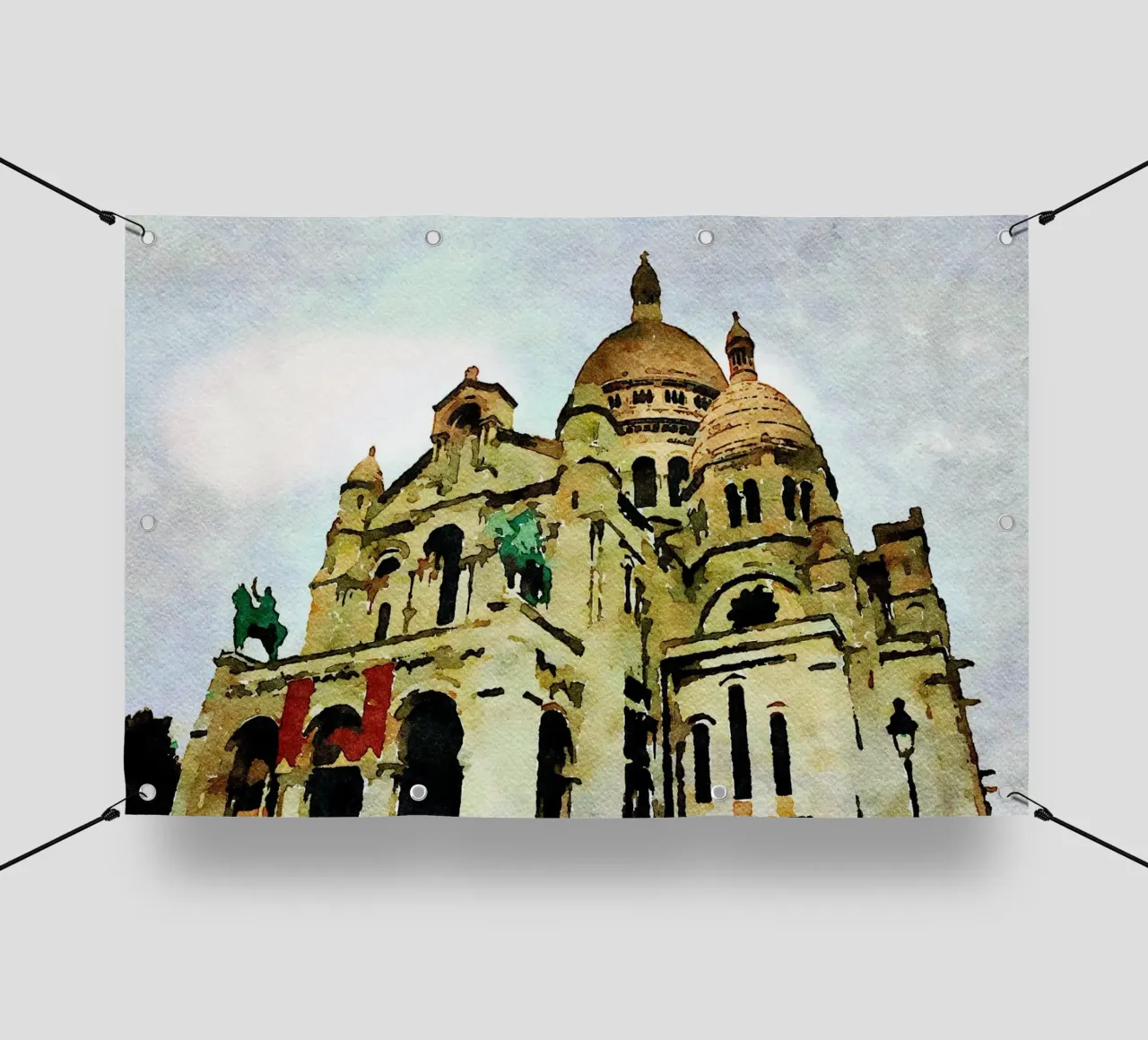 Parigi telo in pvc da Massimo Frascogna
