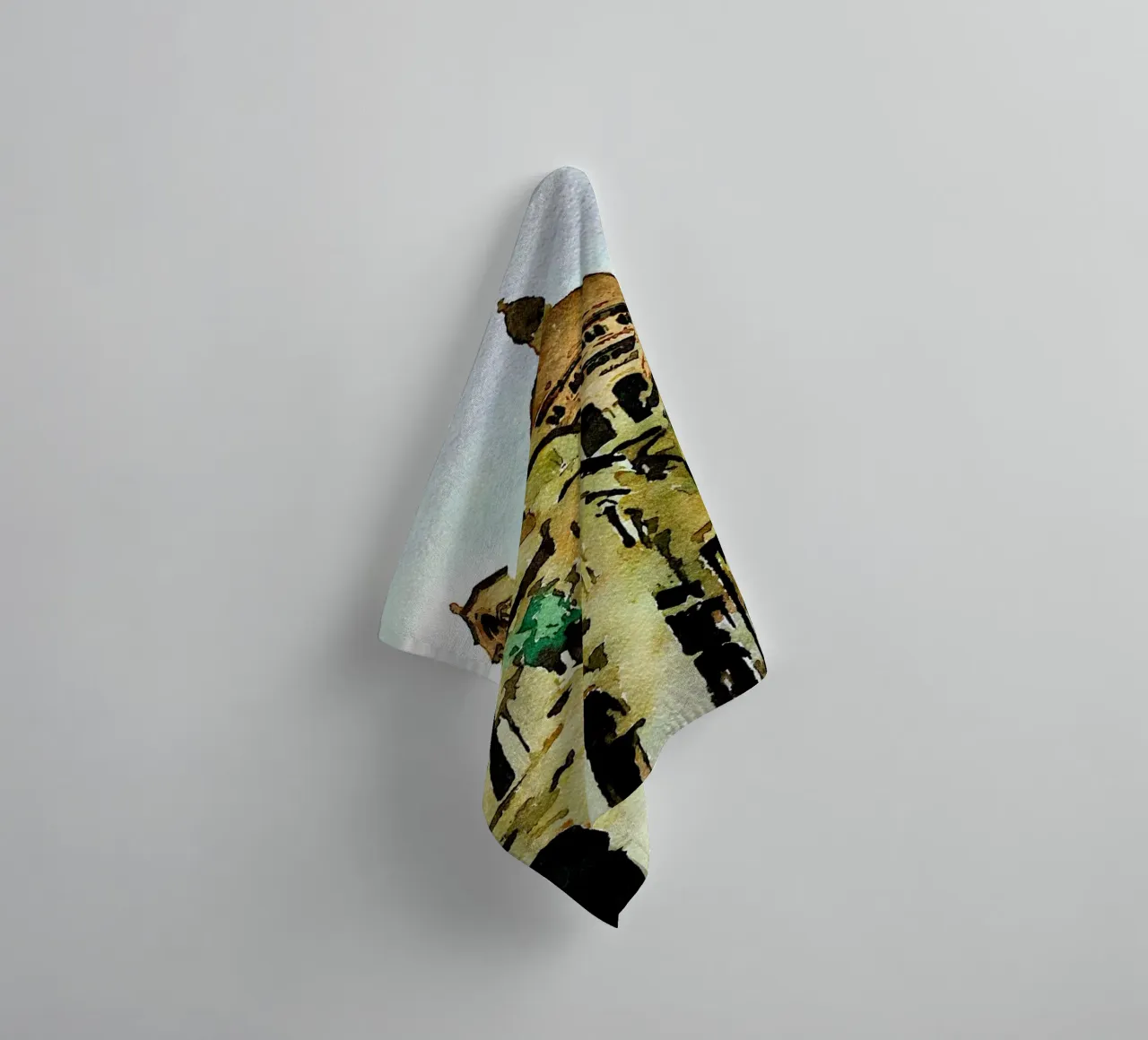 Paris towel by Massimo Frascogna