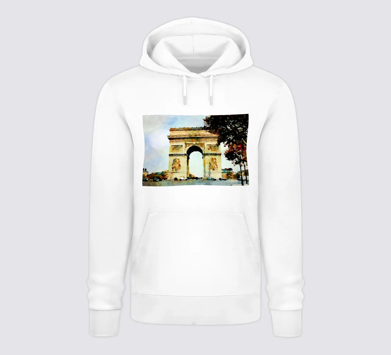 L'arco felpa con cappuccio da Massimo Frascogna