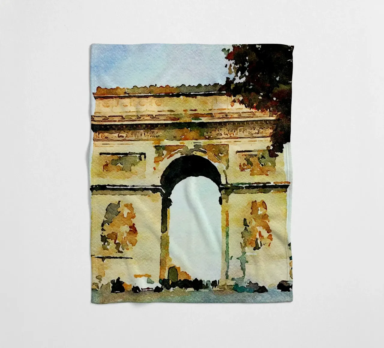 L'arco coperta in pile da Massimo Frascogna