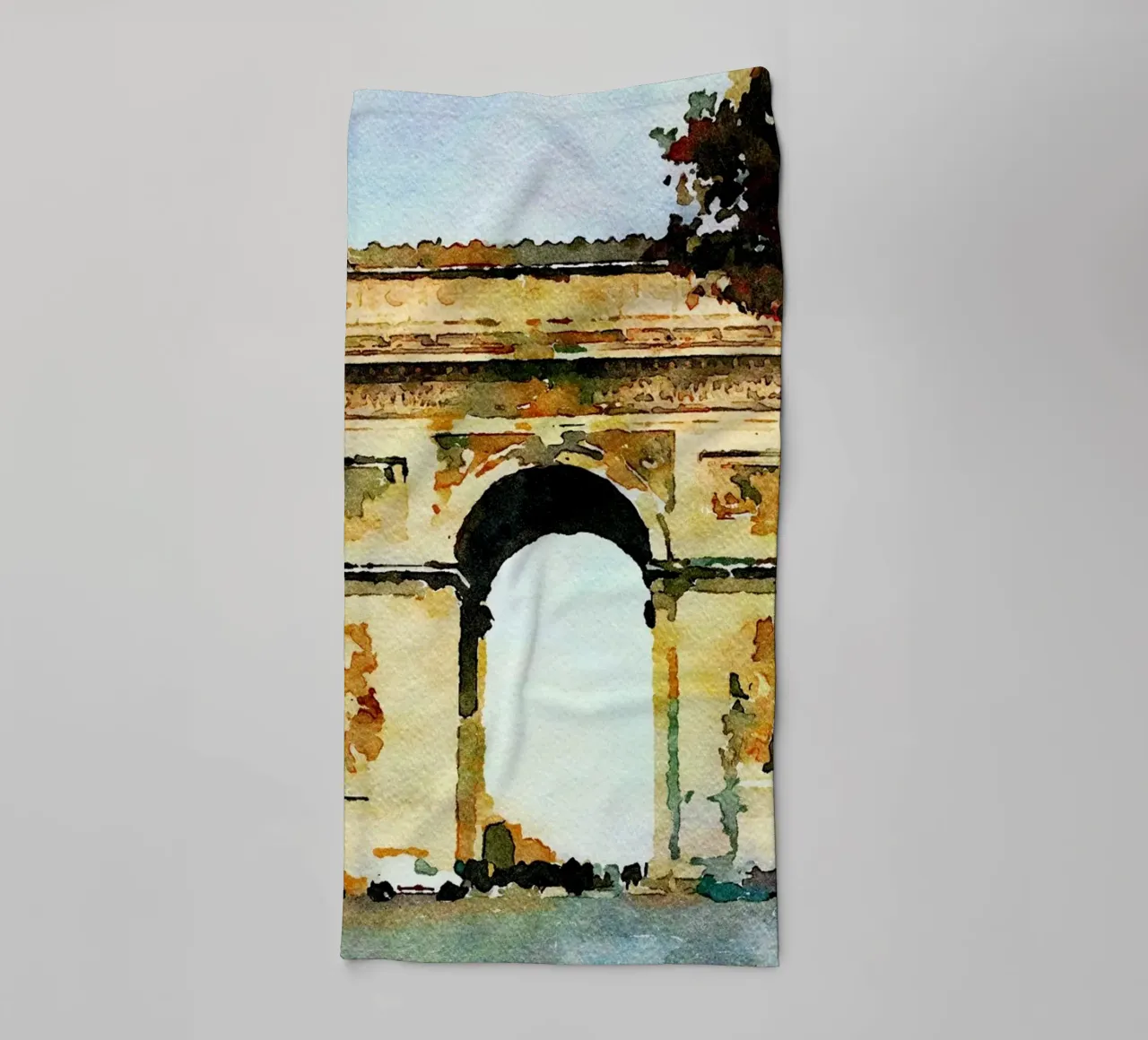 L'arco asciugamano da bagno da Massimo Frascogna