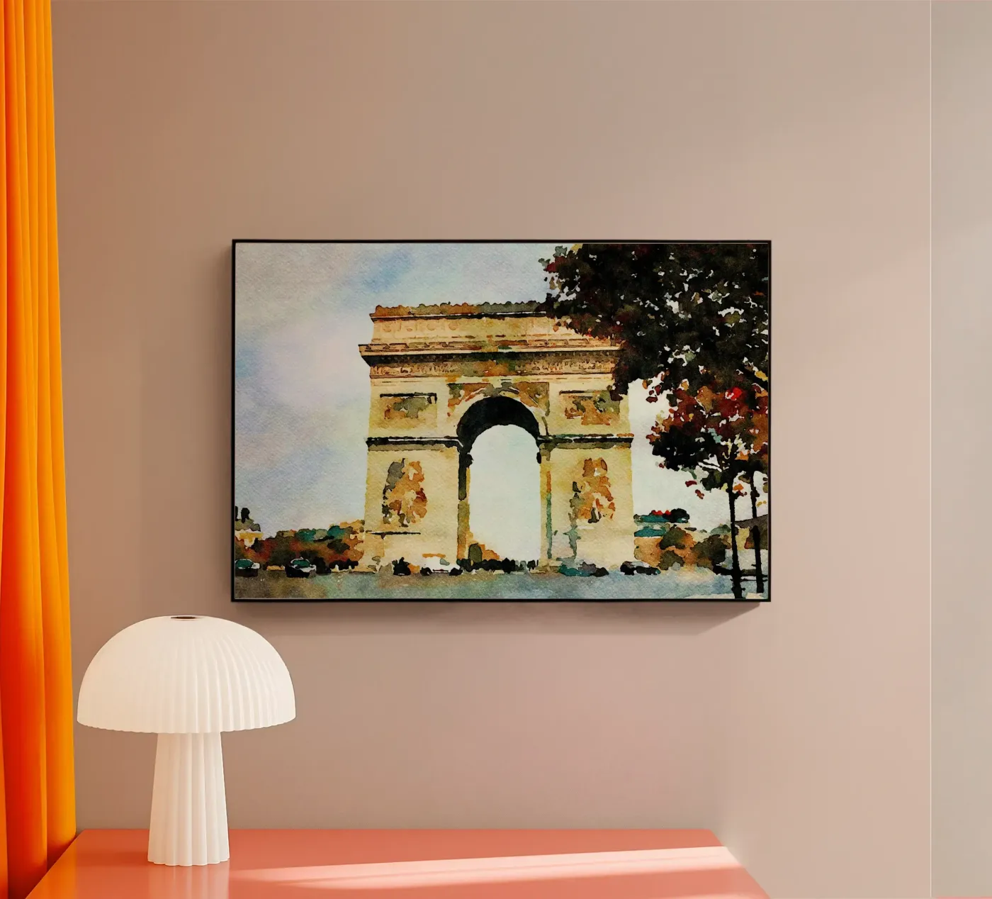 L'arco plexiglass da My Paris
