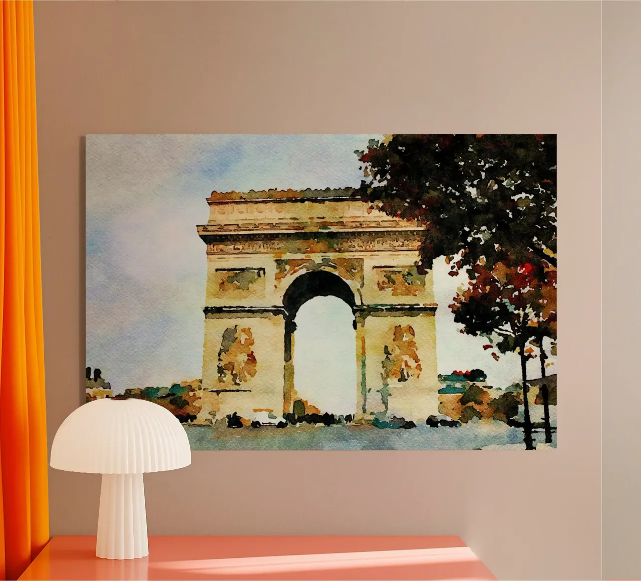 The Arc acrylic glass by Massimo Frascogna
