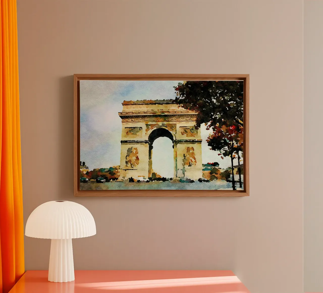 The Arc canvas by Massimo Frascogna