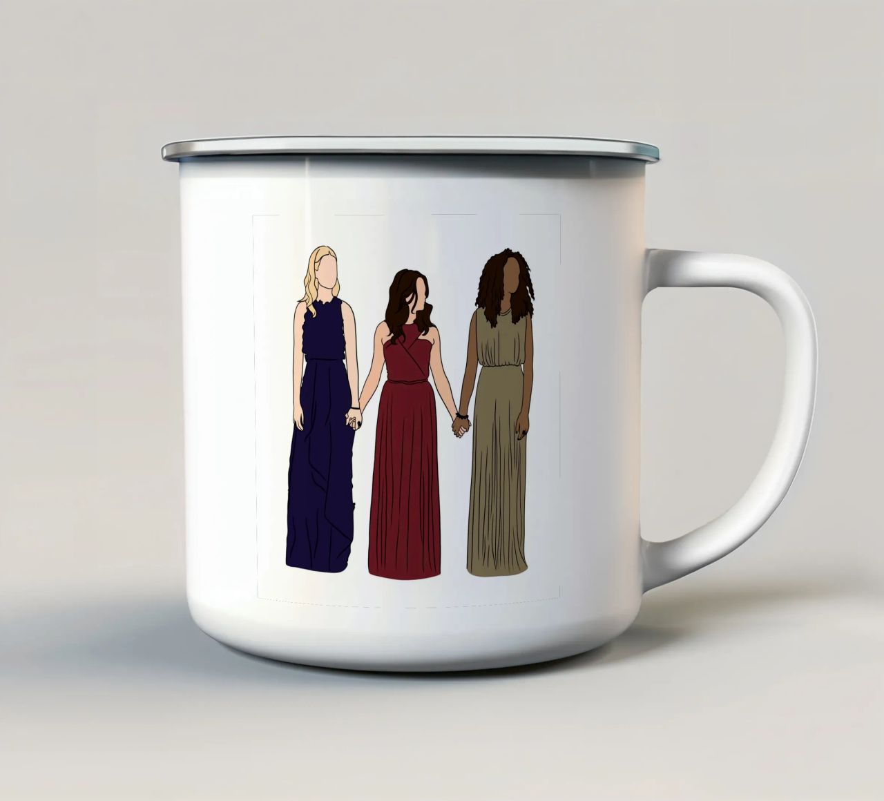 The Bold Type tazza in smalto da Lilovia