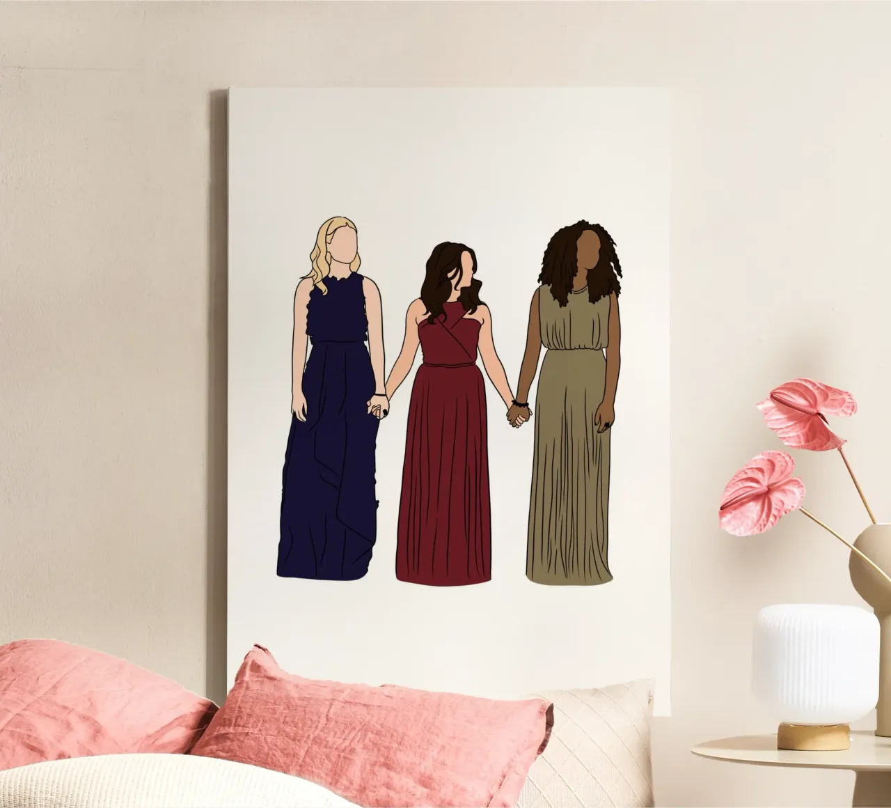 The Bold Type canvas met Baklijst van Lilovia