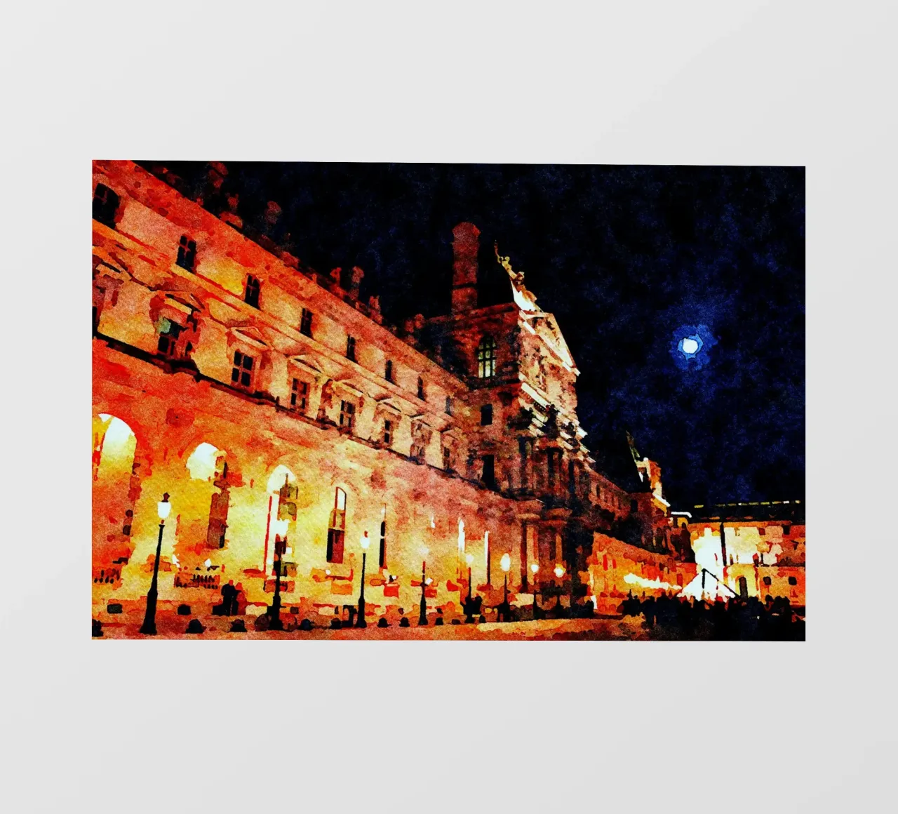 Paris by night photo wallpaper by Massimo Frascogna