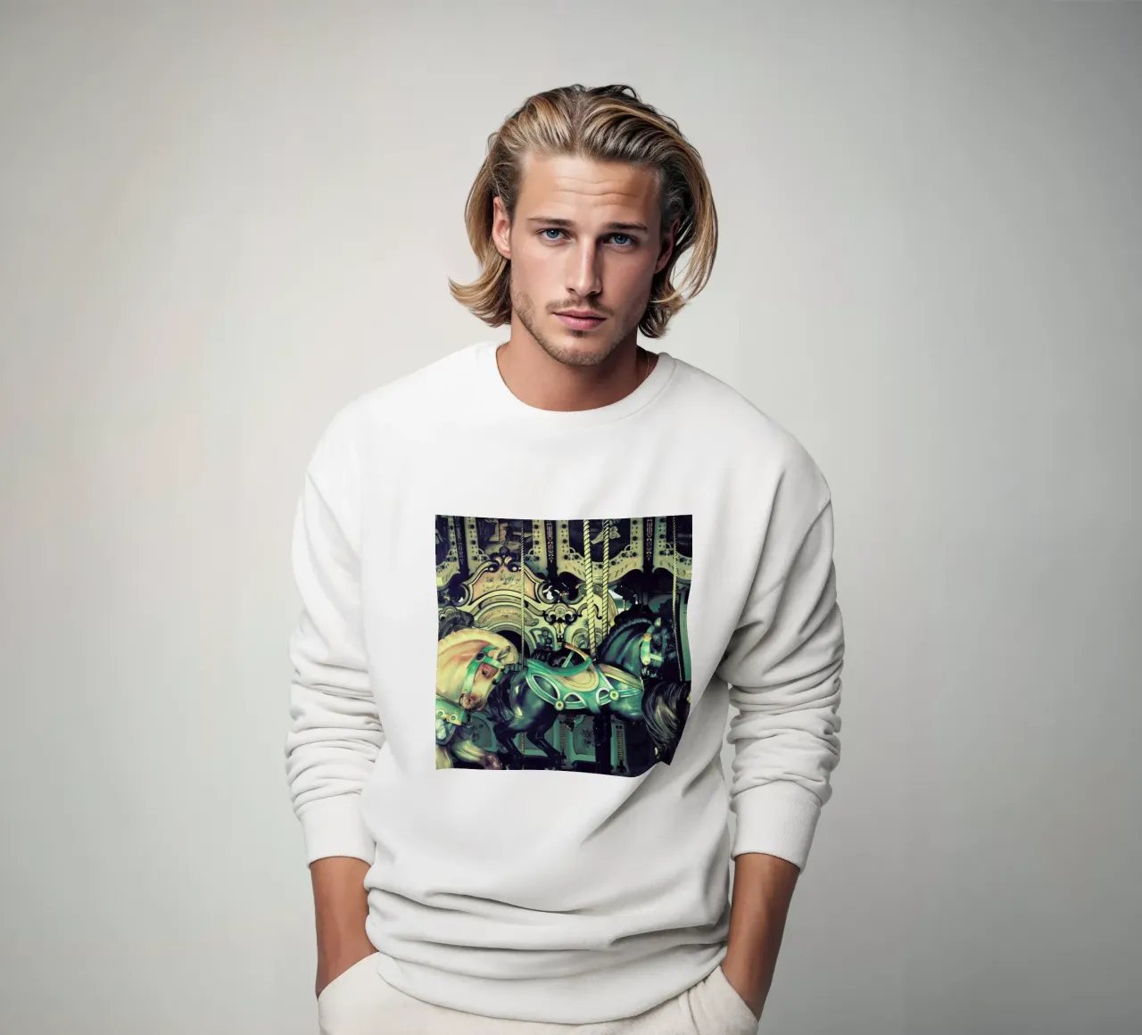 Carousel felpa da Robin Delean