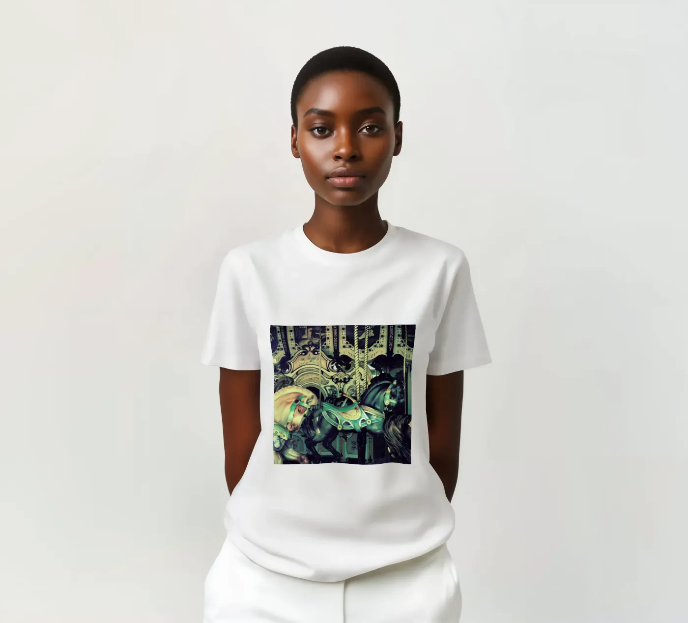 Carousel t-shirt da Robin Delean