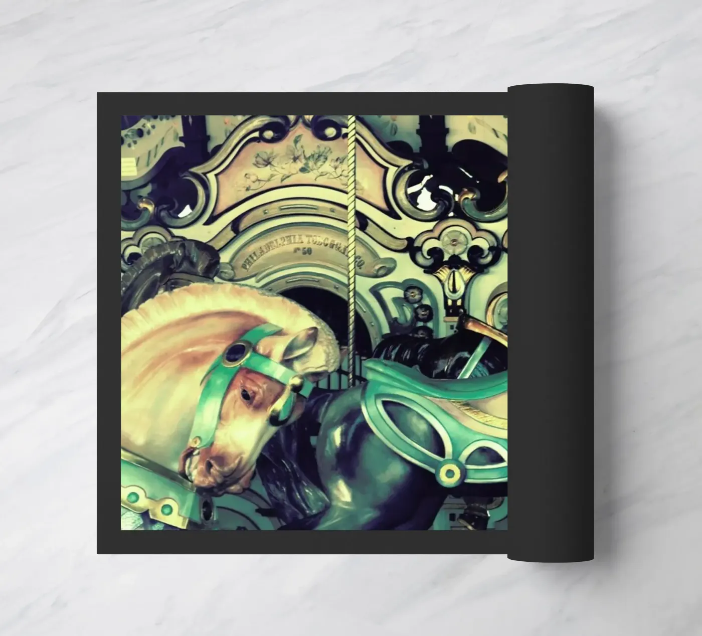 Carousel deurmat van Robin Delean